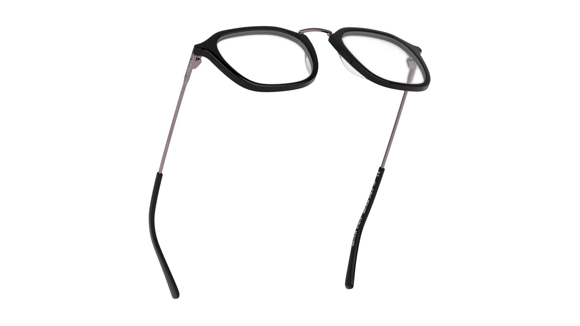 Bottom_Up Unofficial UNOM0255 Glasses Transparent / Black
