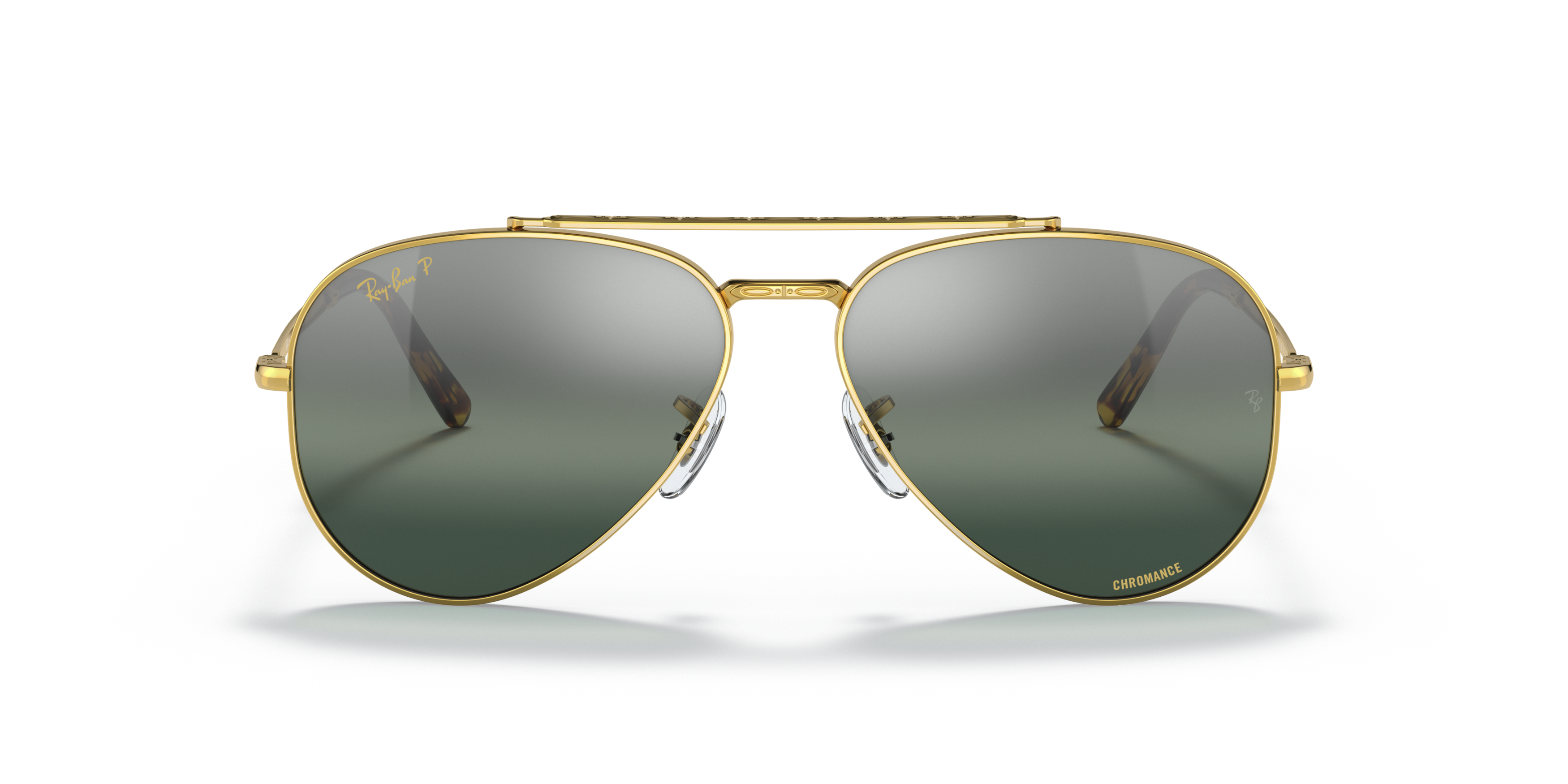 Front Ray-Ban RB 3625 Sunglasses Blue / Gold