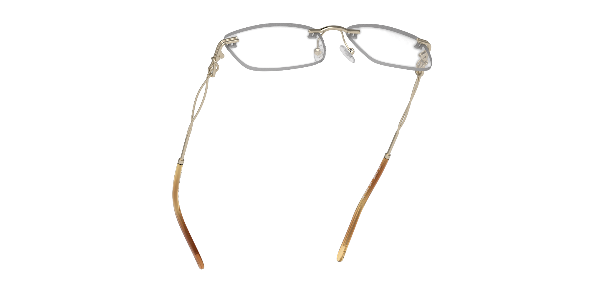 Bottom_Up DbyD DB 1121T (001) Glasses Transparent / Gold