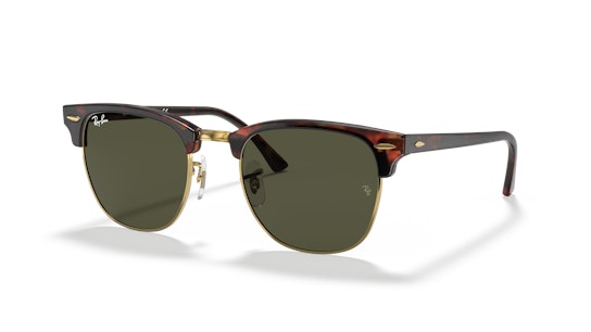 Ray-Ban Clubmaster RB 3016 (W0366) Sunglasses Brown / Tortoise Shell