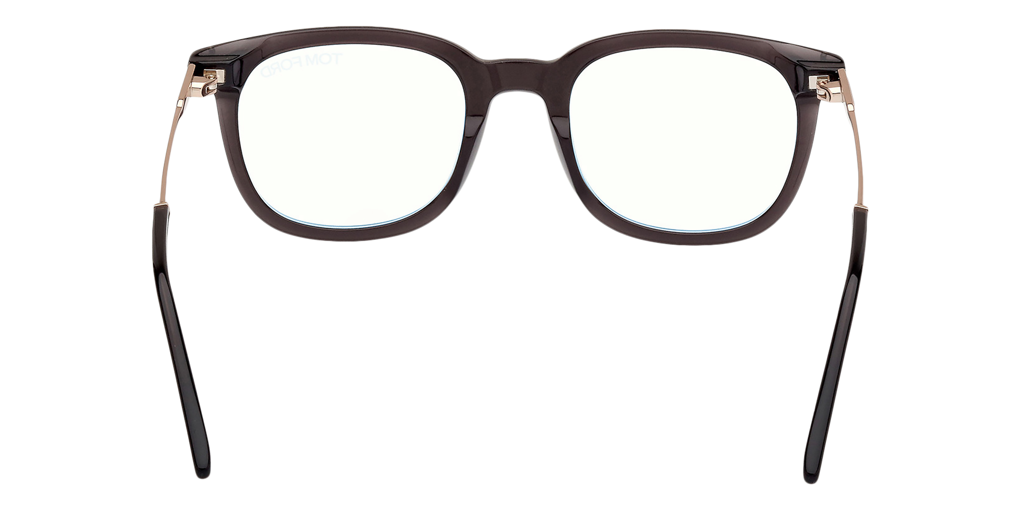 Detail02 Tom Ford FT 5904-B Glasses Transparent / Transparent, Black