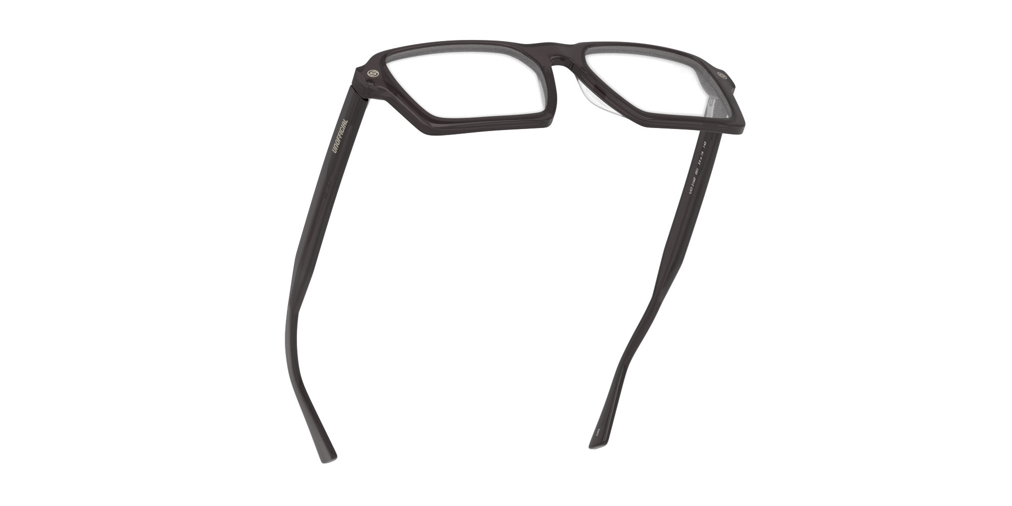 Bottom_Up Unofficial UO2160 Glasses Transparent / Grey