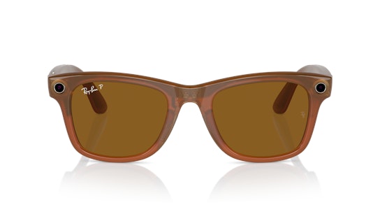 Ray-Ban Meta Wayfarer RW4008 Sunglasses Brown