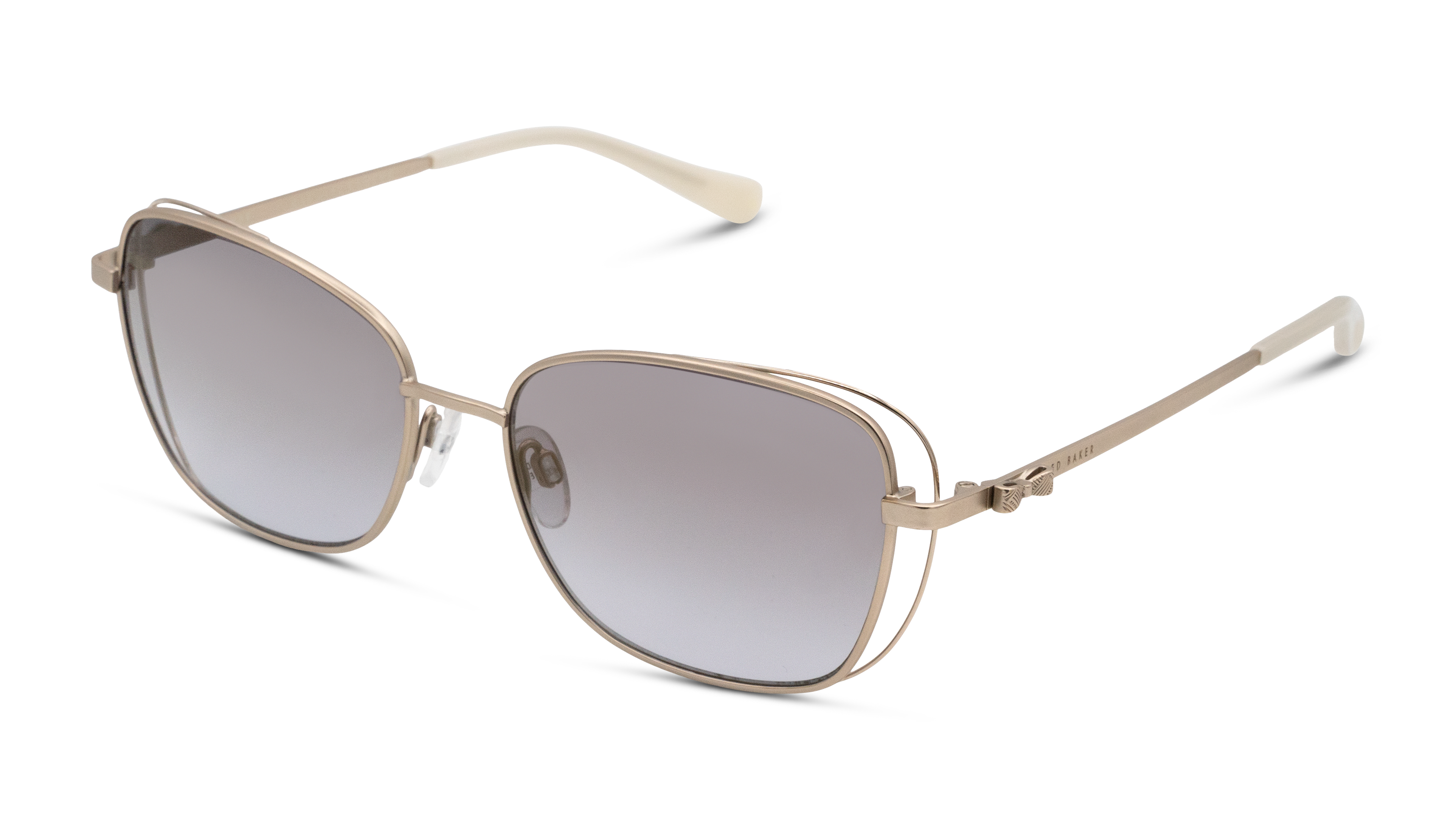 Angle_Left01 Ted Baker TB 1588 (403) Sunglasses Grey / Gold