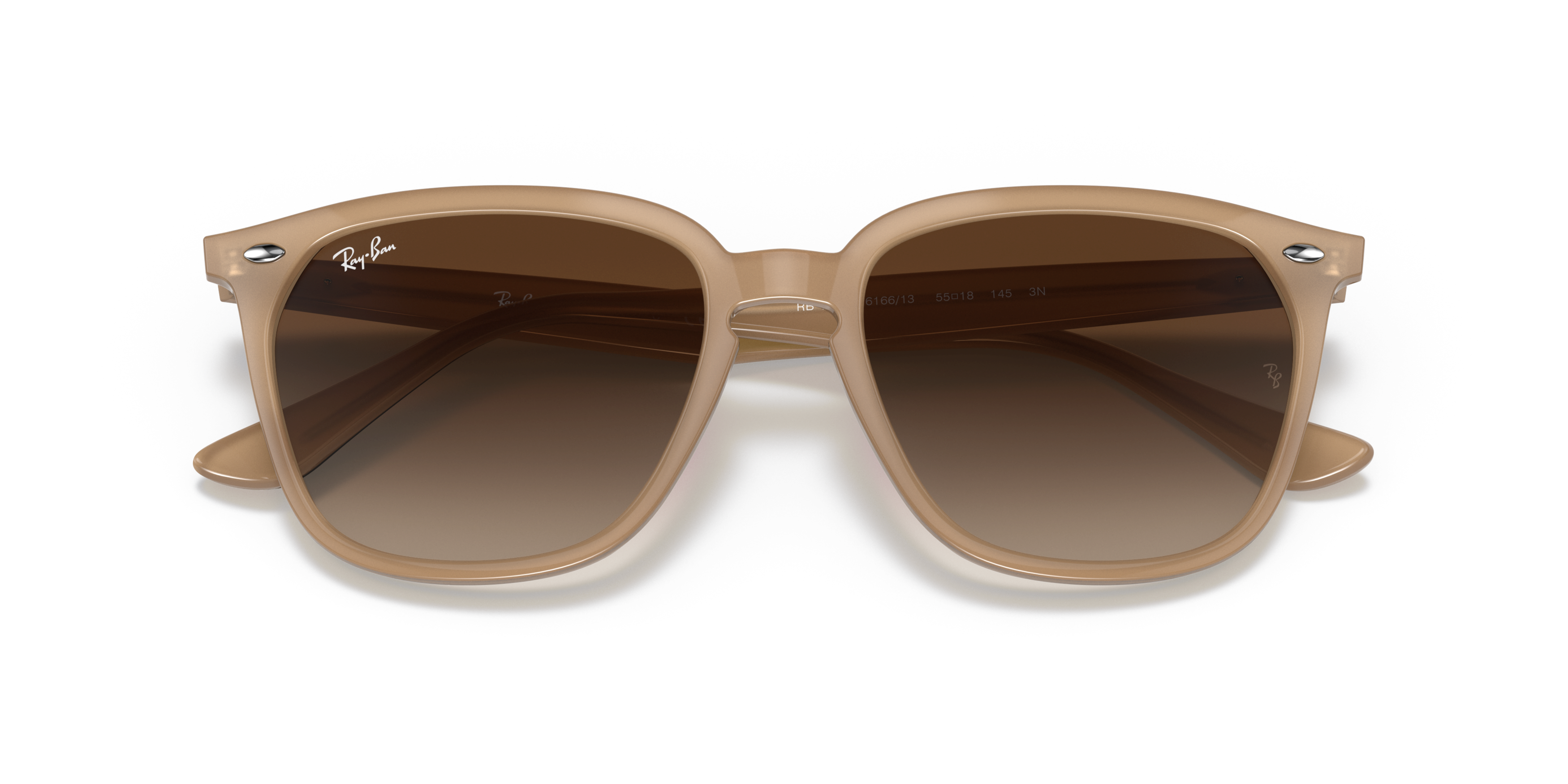 Folded Ray-Ban RB4362 616613 Castanha / Bege