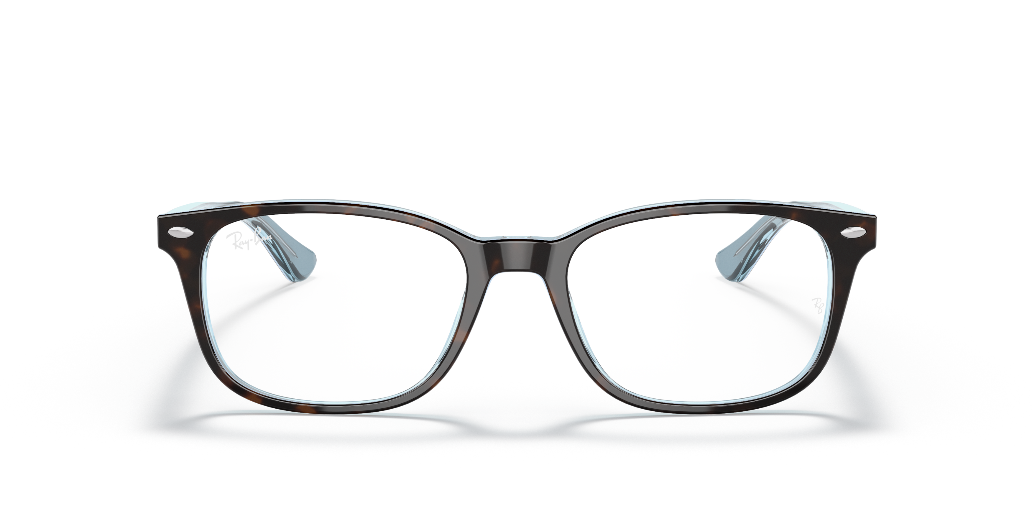 Front Ray-Ban RX 5375 (5883) Glasses Transparent / Havana