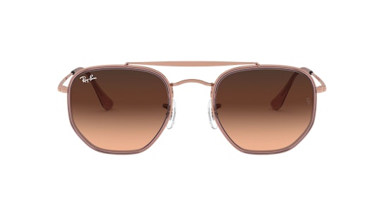 Ray-Ban Marshal II RB3648M 9069A5 Bruin / Goud, Roze