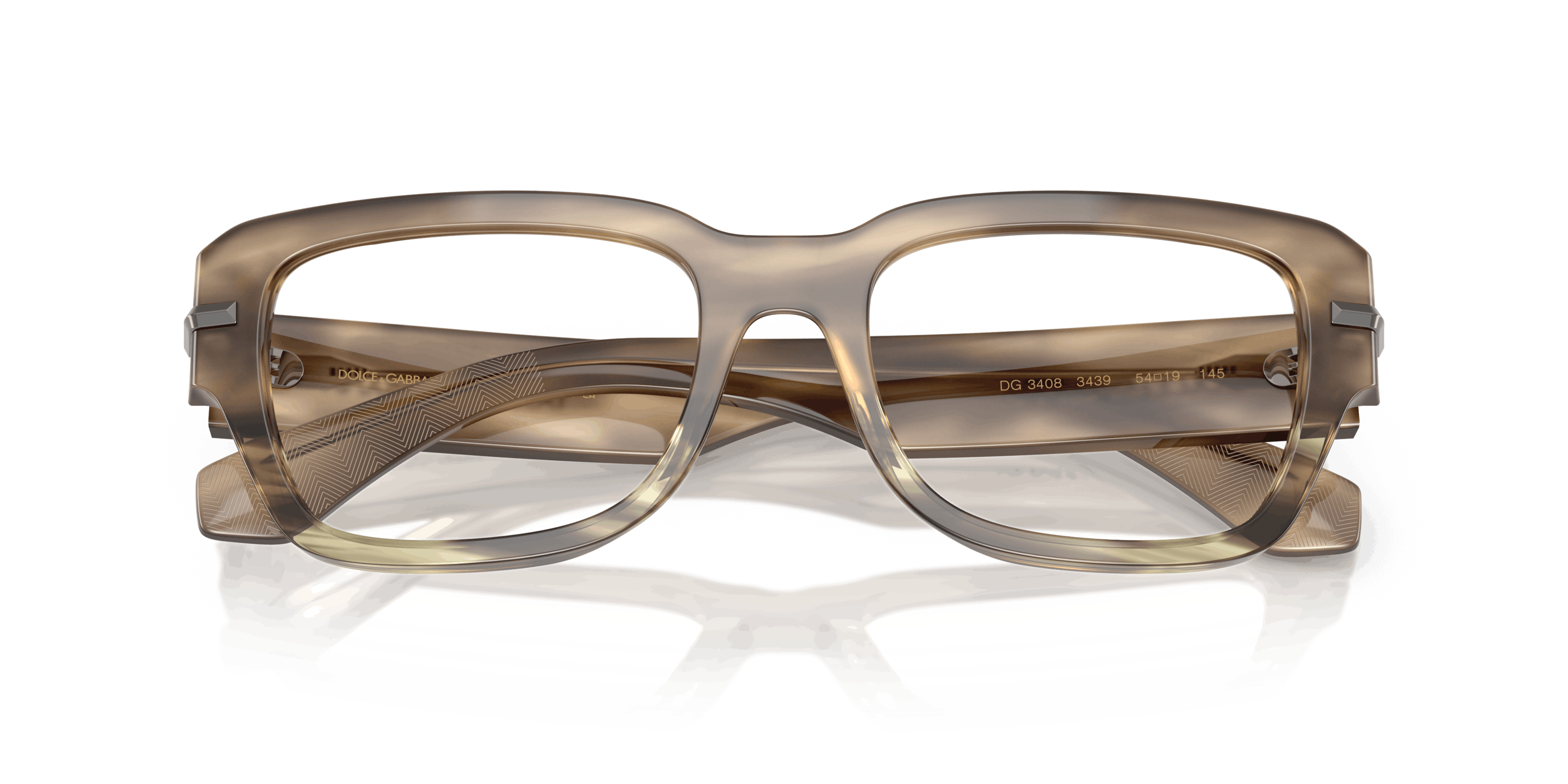 Folded, Dolce & Gabbana 0DG3408 3439 Briller