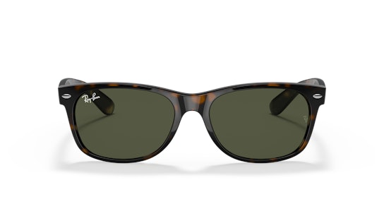 Ray-Ban New Wayfarer RB 2132 Sunglasses Green / Tortoise Shell