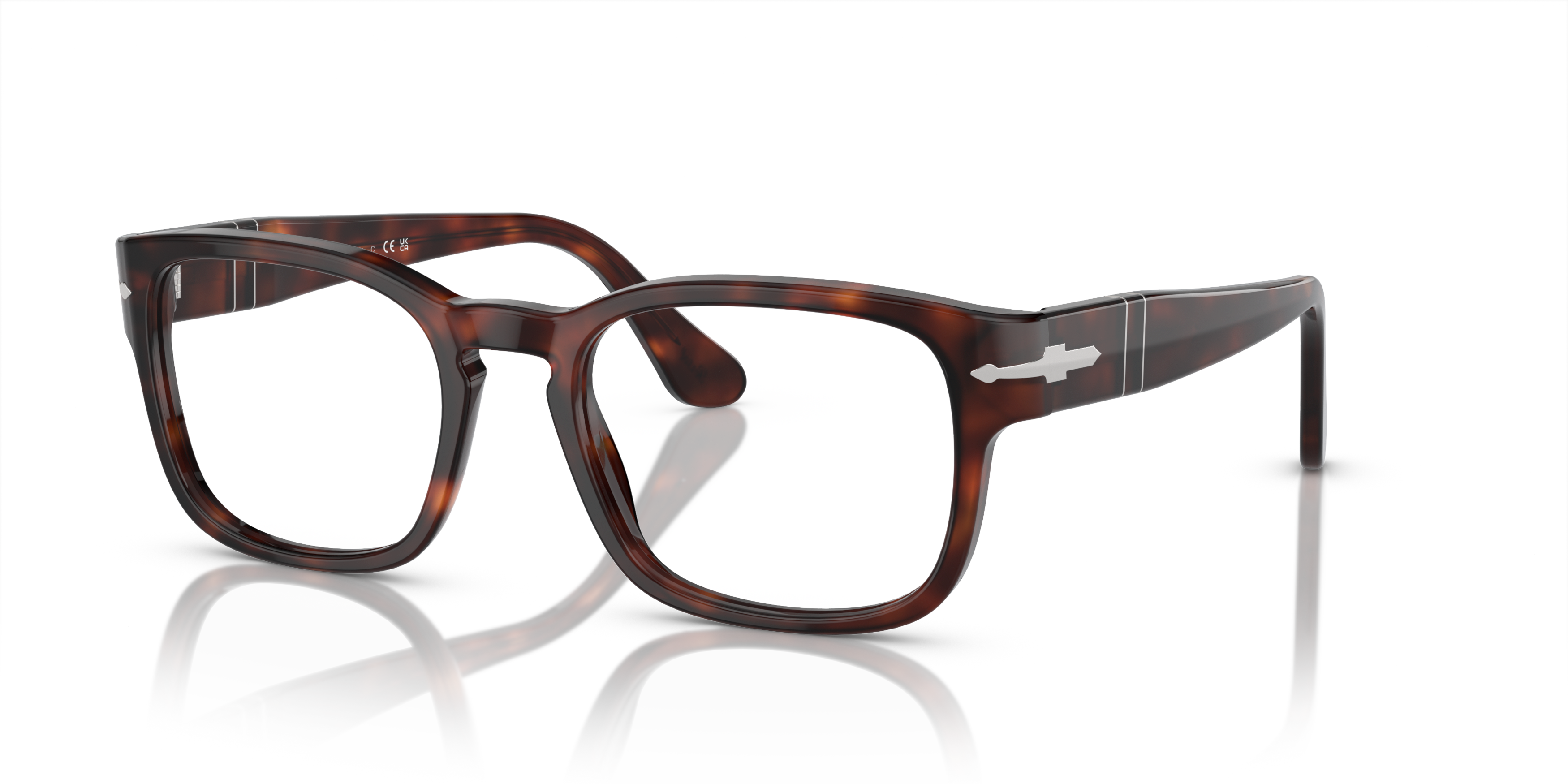 Angle_Left01 Persol PO 3334V Glasses Transparent / Black