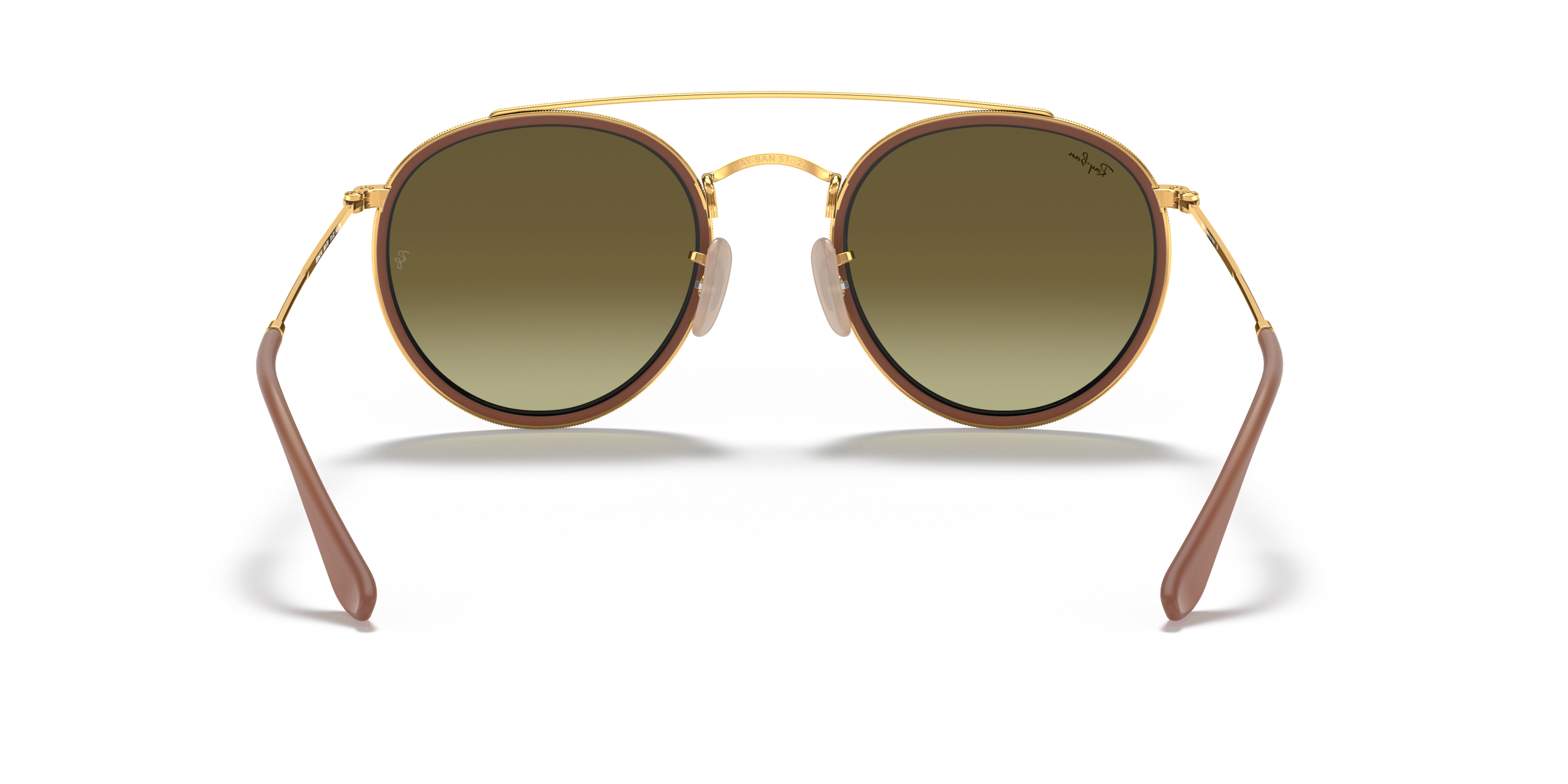 [products.image.detail02] Ray-Ban Round Double Bridge RB3647N 001/7O