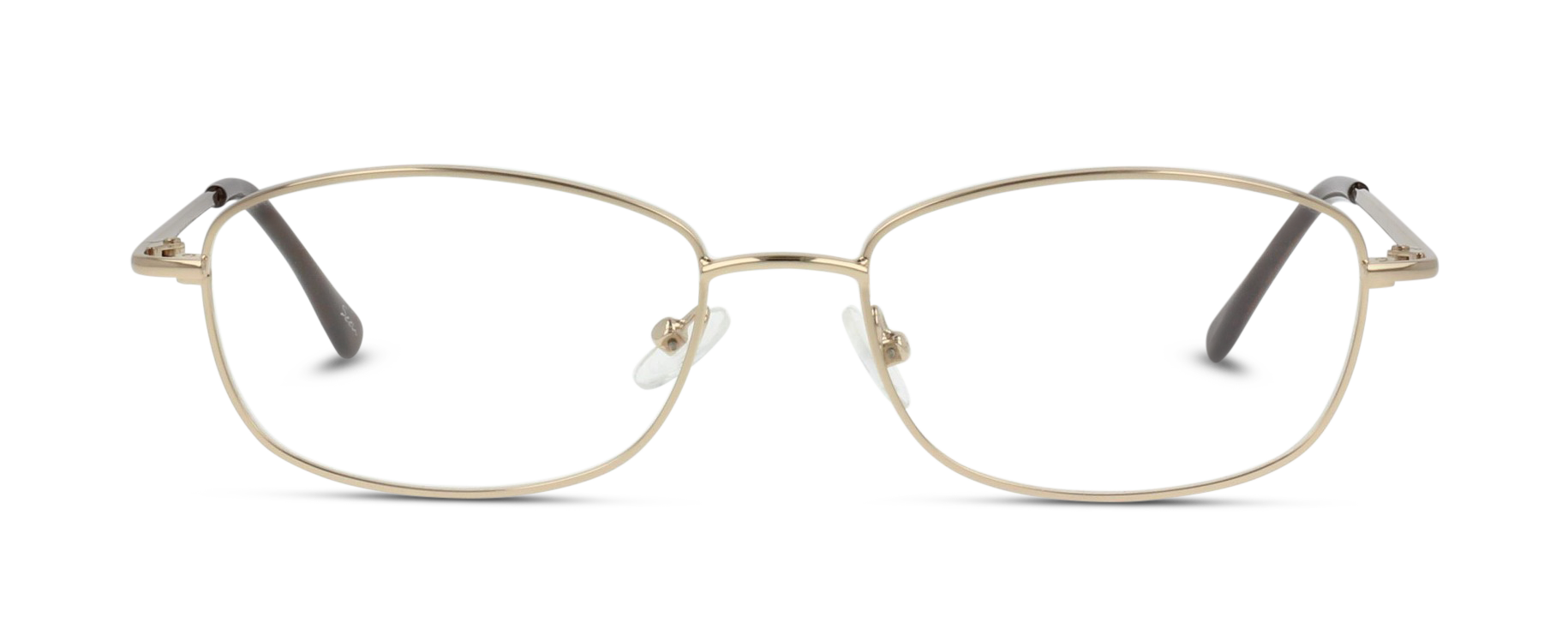 Front Seen SN DF03 Glasses Transparent / Gold