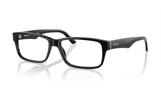 Prada PR 16MV (1AB1O1) Glasses Transparent / Black