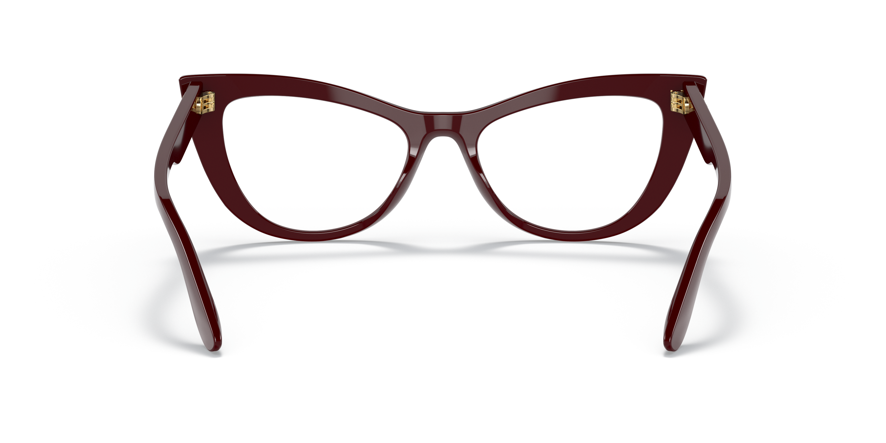 Detail02 Dolce & Gabbana DG 3354 Glasses Transparent / Red