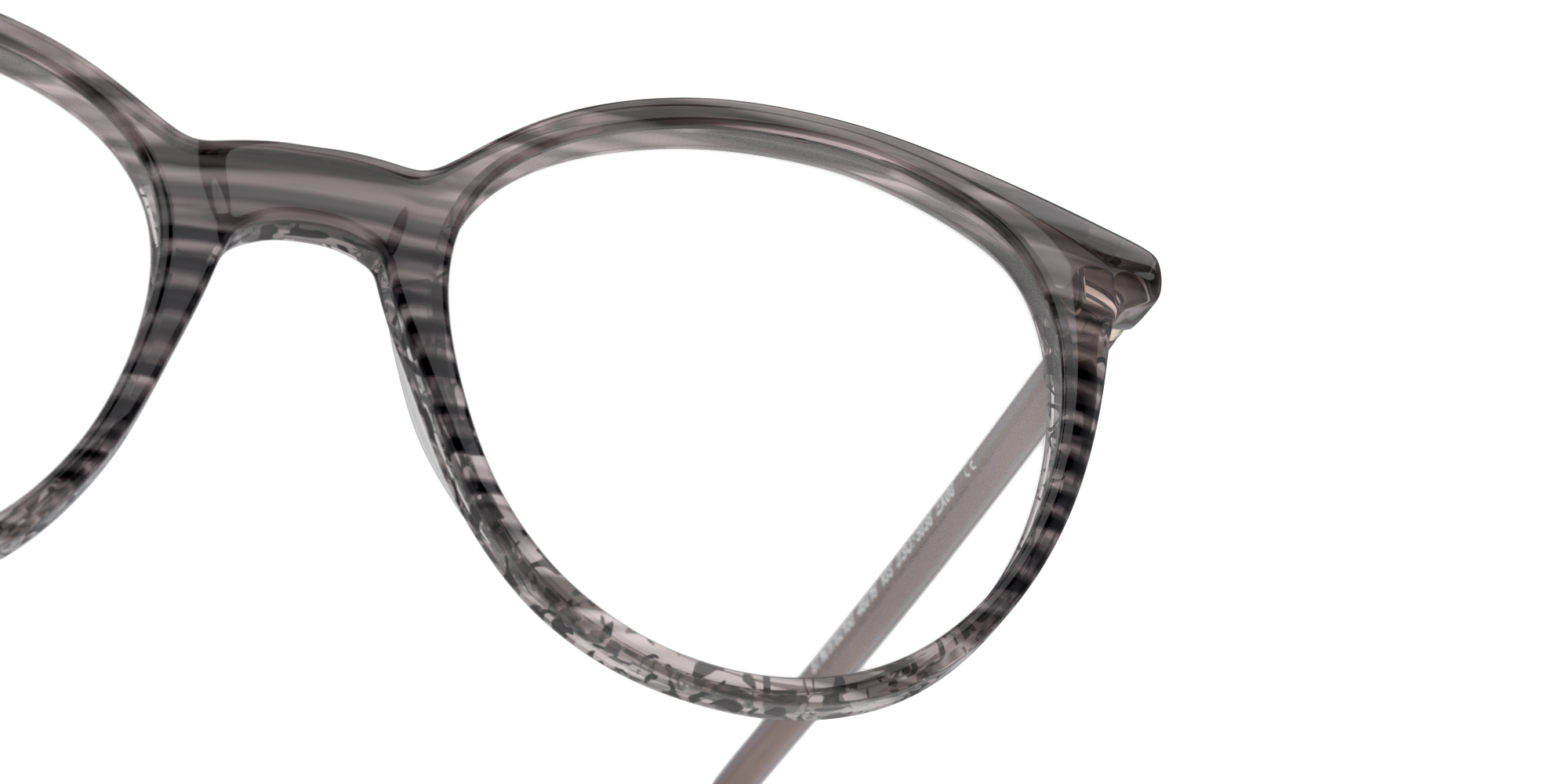 Detail01 DbyD DB OF5038 (EX00) Glasses Transparent / Green