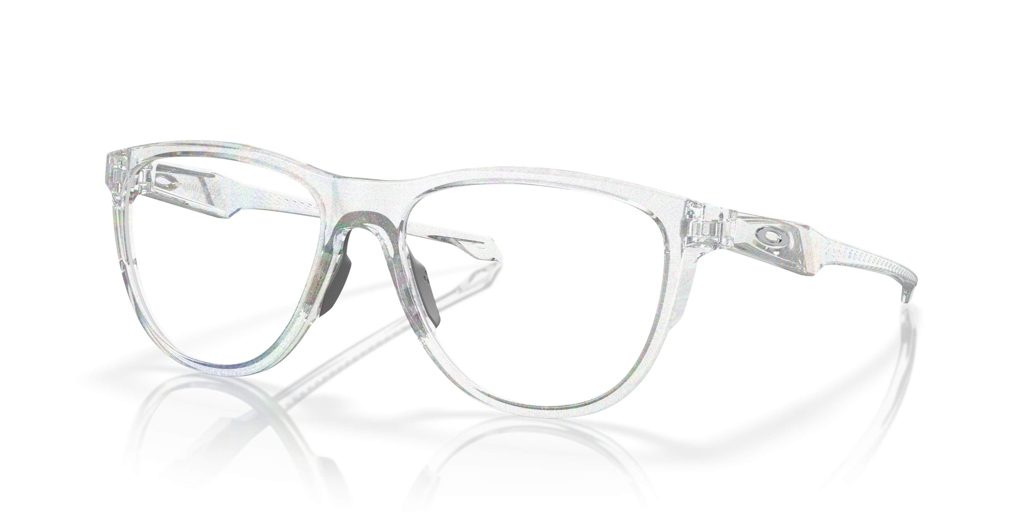 Angle_Left01 Oakley Admission OX 8056 Glasses Transparent / Black
