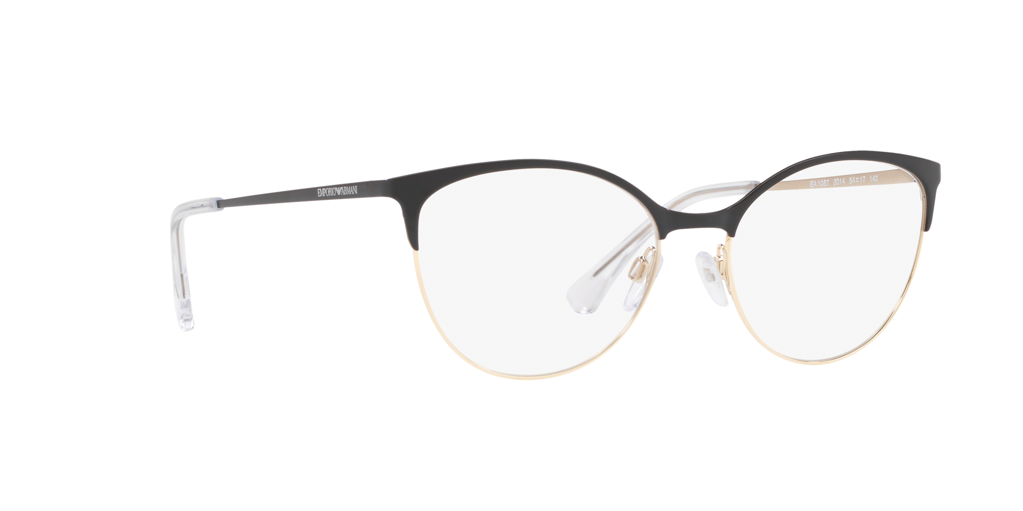 Angle_Right01 Emporio Armani EA 1087 (3167) Glasses Transparent / Pink