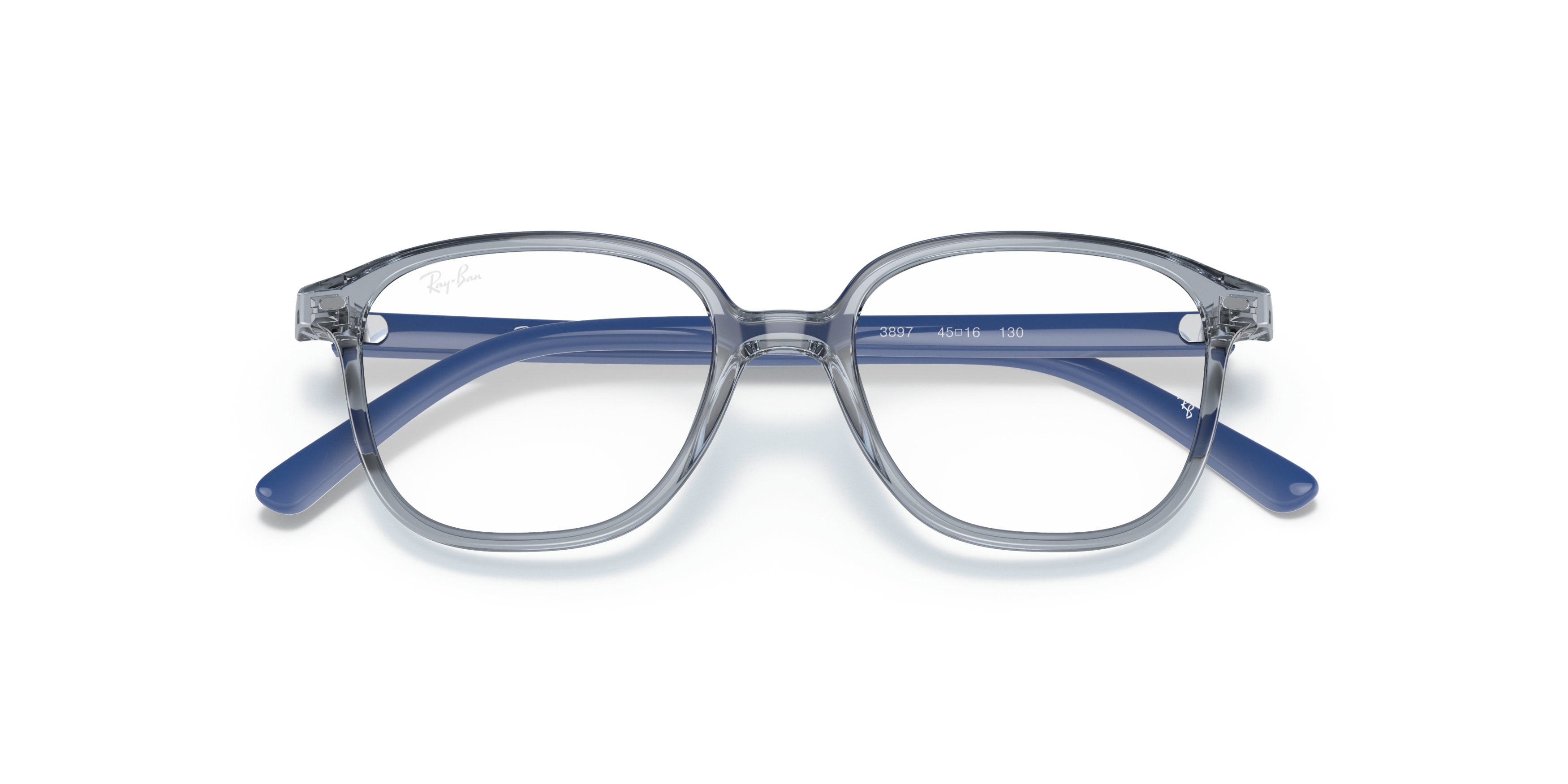 Folded Ray-Ban RY 9093V Children's Glasses Transparent / Transparent, Blue