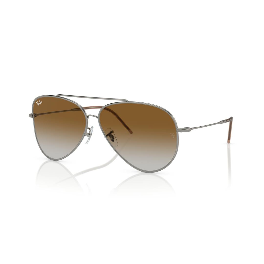 Ray-Ban Aviator Reverse 0RBR0101S Solbriller - Firkantede Grå