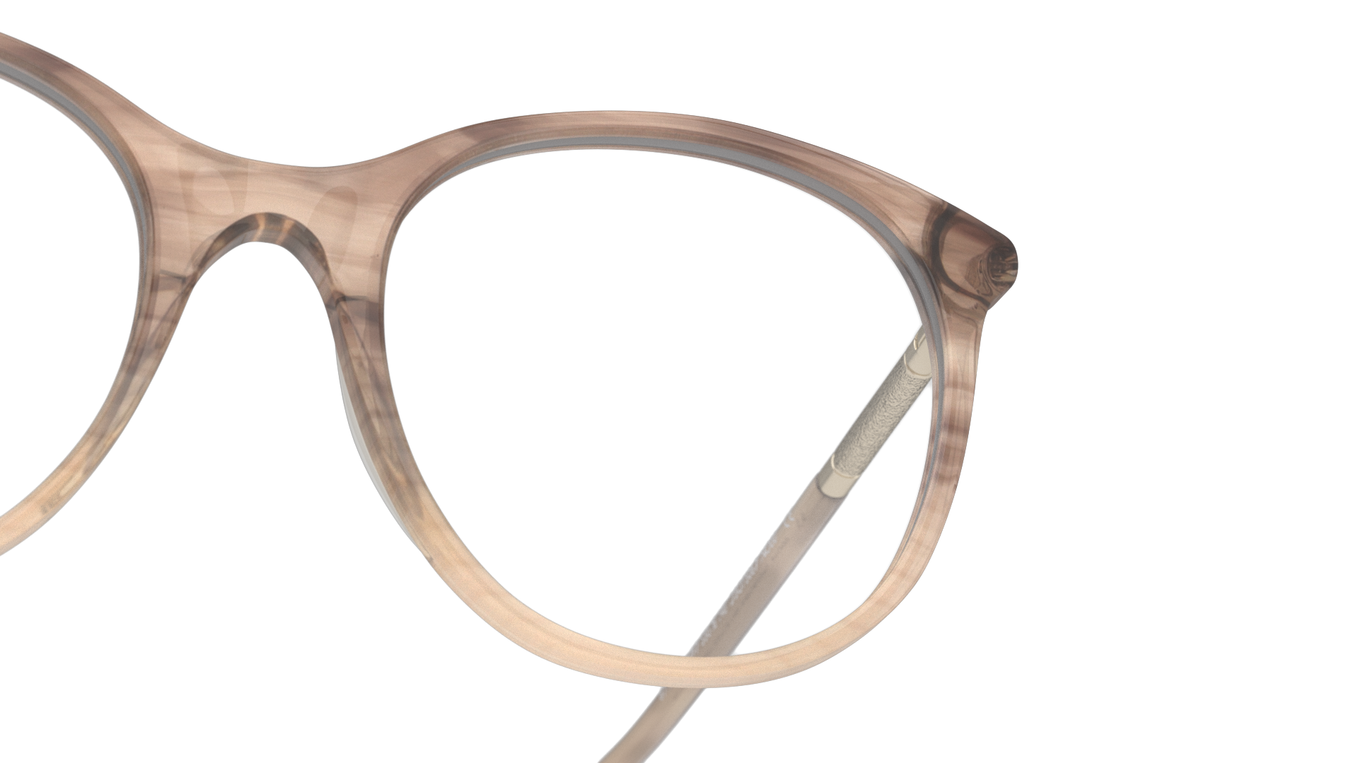 Detail01 DbyD DB OF5067 Glasses Transparent / Brown