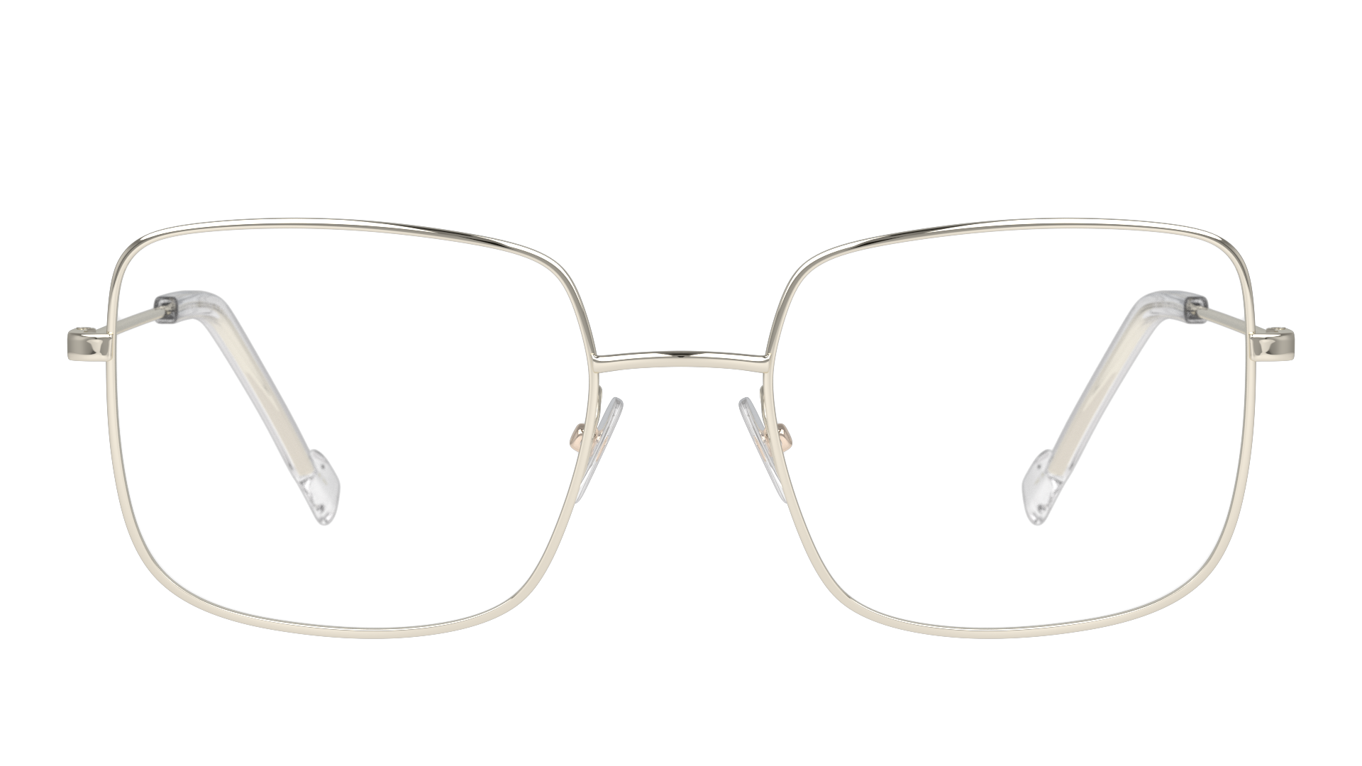 Front Unofficial UNOF0074 (DD00) Glasses Transparent / Gold