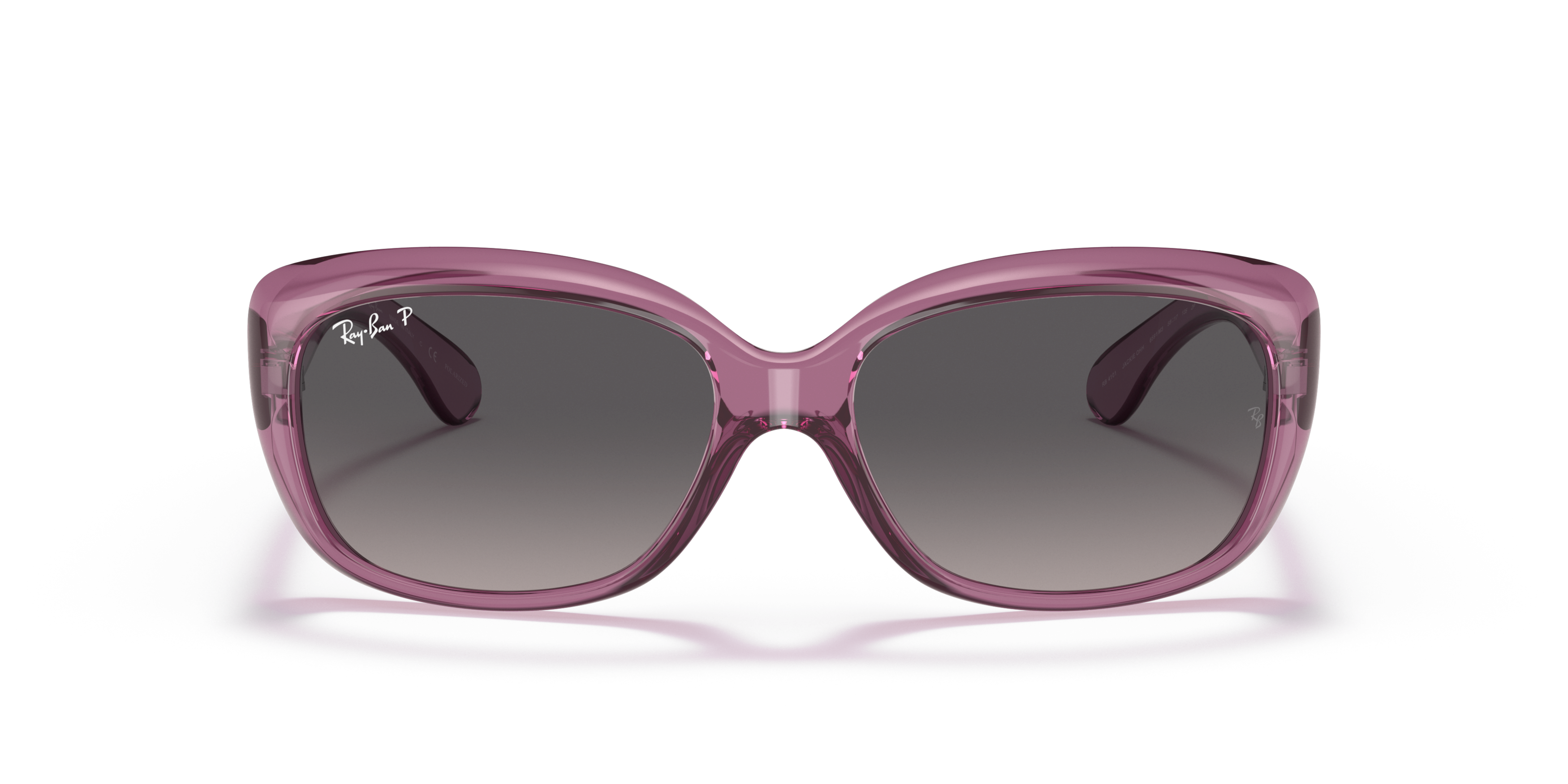 Front Ray-Ban RB 4101 (6591M3) Sunglasses Grey / Purple, Transparent