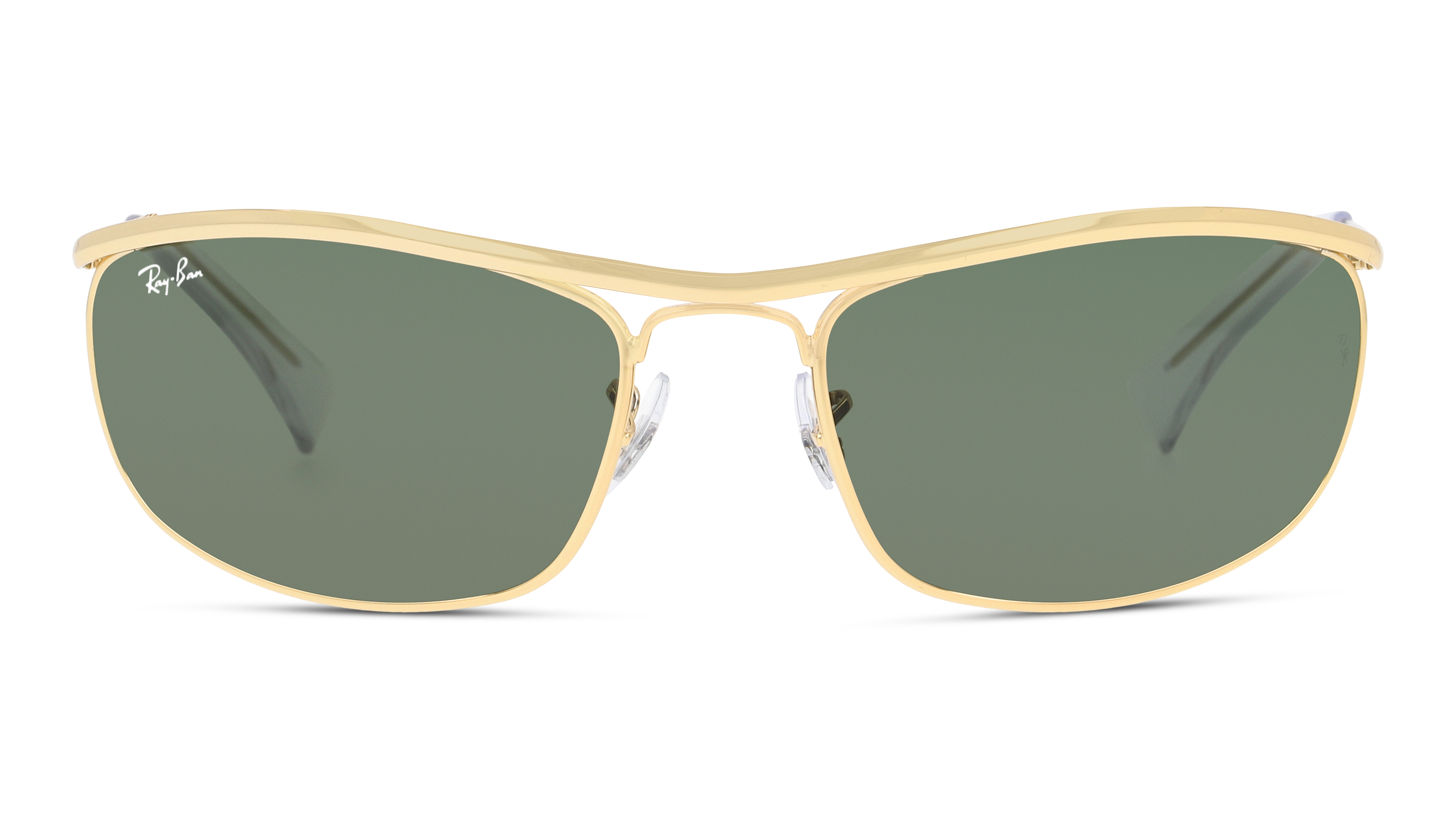 Front Ray-Ban Olympian RB3119 001 Groen / Goud