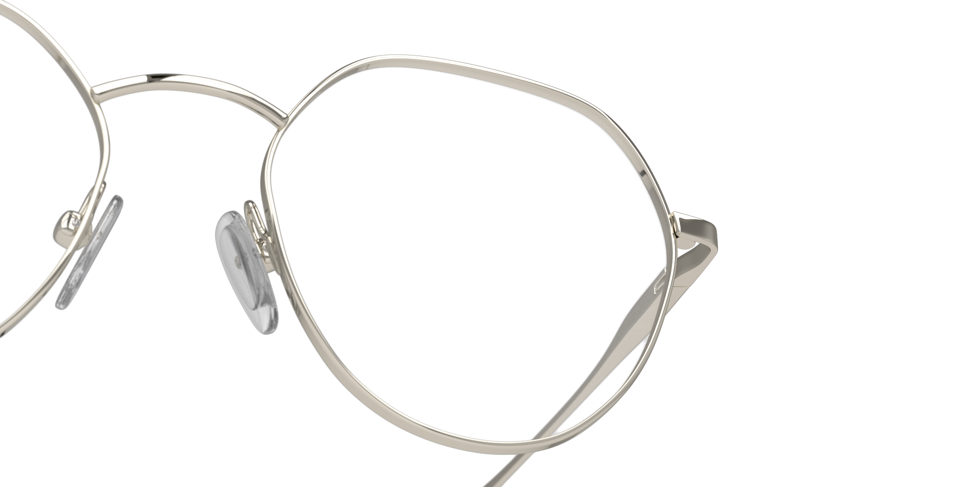Detail01 DbyD DB OT7003 (SS00) Children's Glasses Transparent / Silver