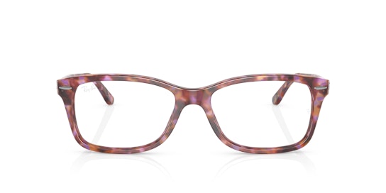 Ray-Ban RX 5428 Glasses Transparent / Red