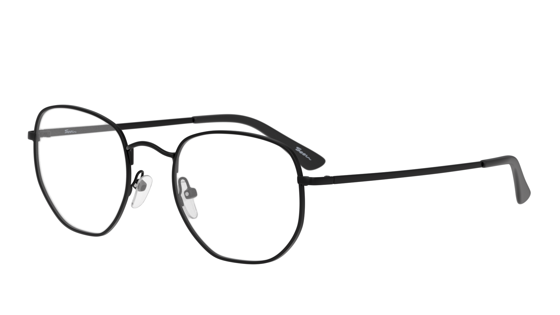 Angle_Left01 Seen SN OU5009 (BB00) Glasses Transparent / Black