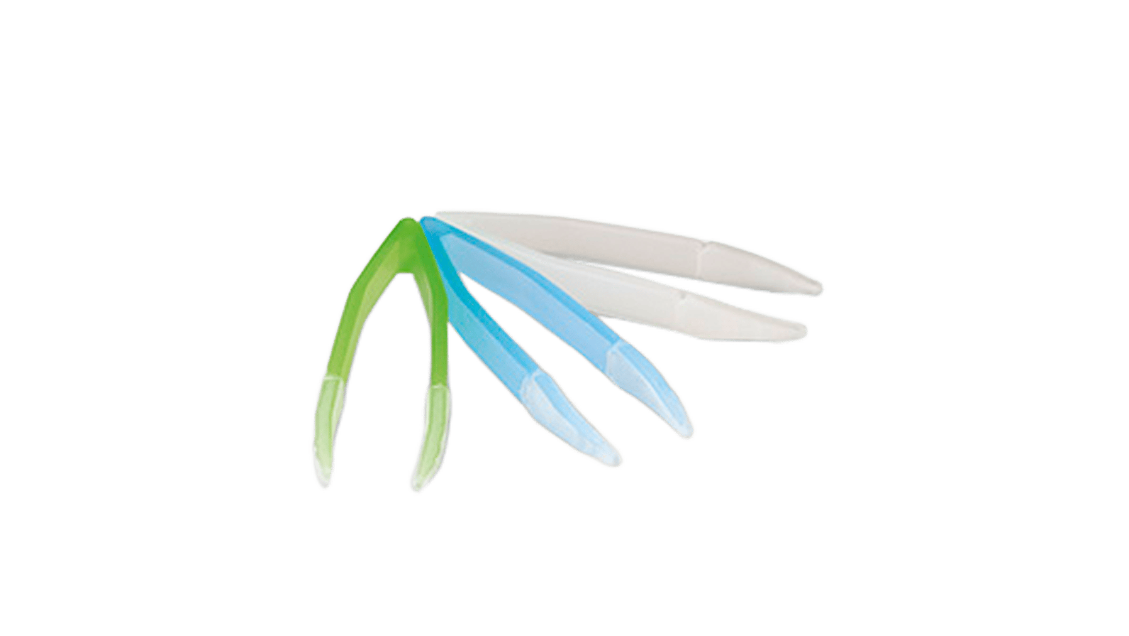 Front, Pinças para a remoção lentes