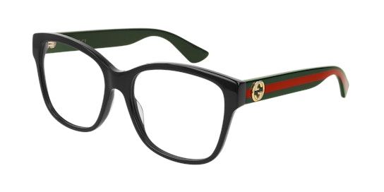 Gucci GG0038ON Glasses Transparent / Black, Green