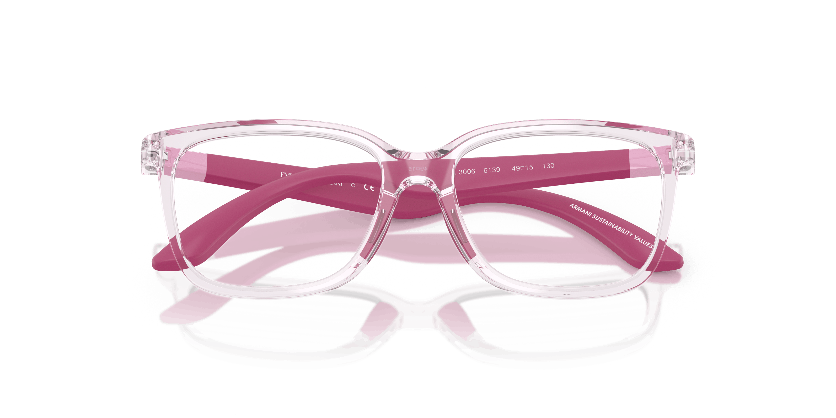 Folded, Emporio Armani EK3006 Children's Glasses