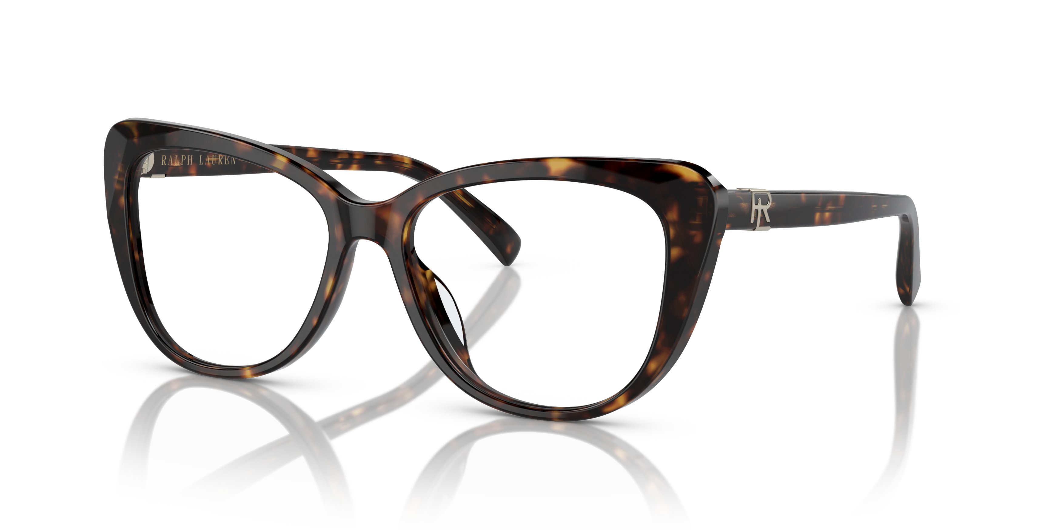 Angle_Left01 Ralph Lauren RL 6232U Glasses Transparent / Havana