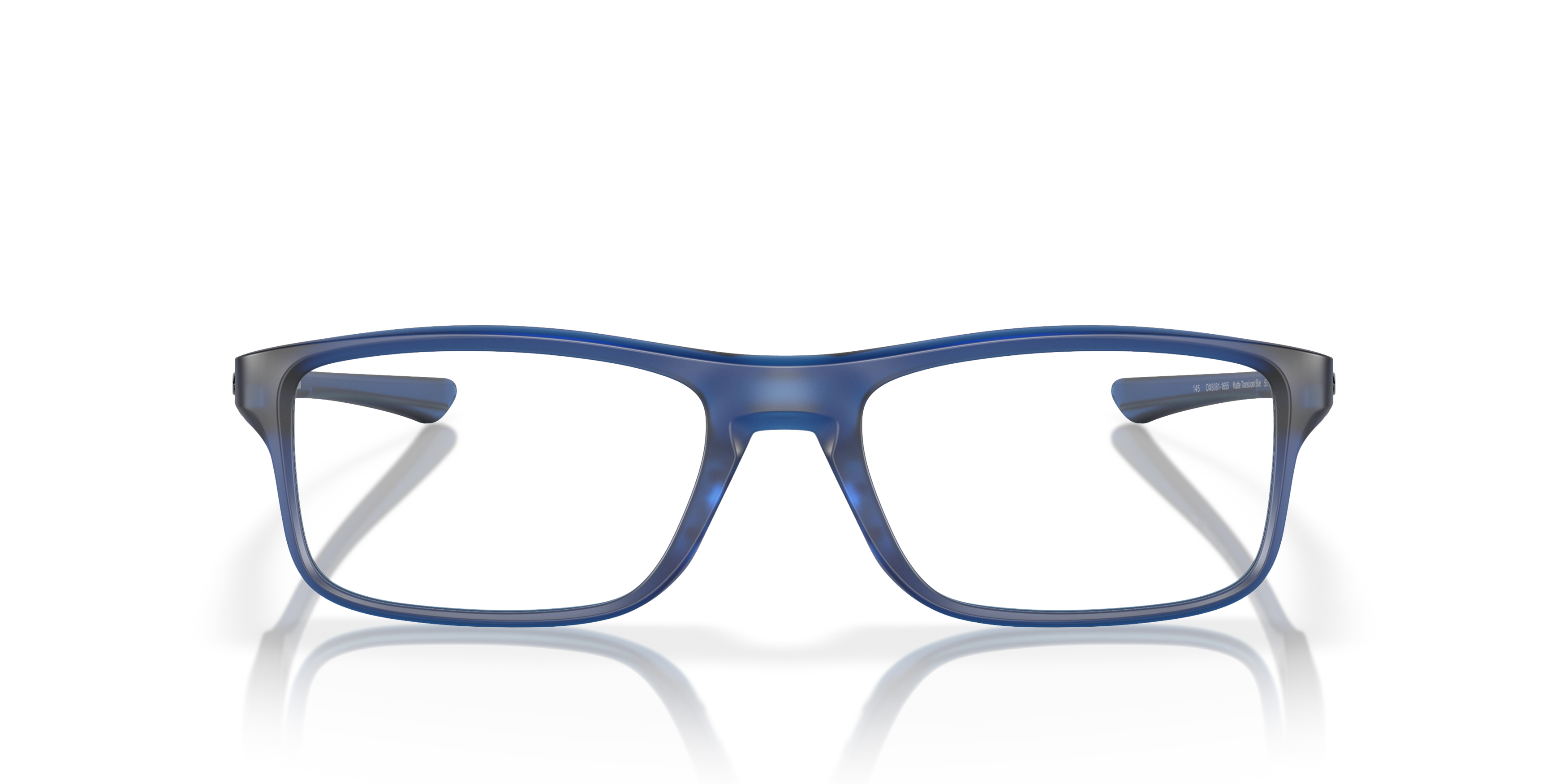 Front Oakley Plank 2.0 OX 8081 Glasses Transparent / Black