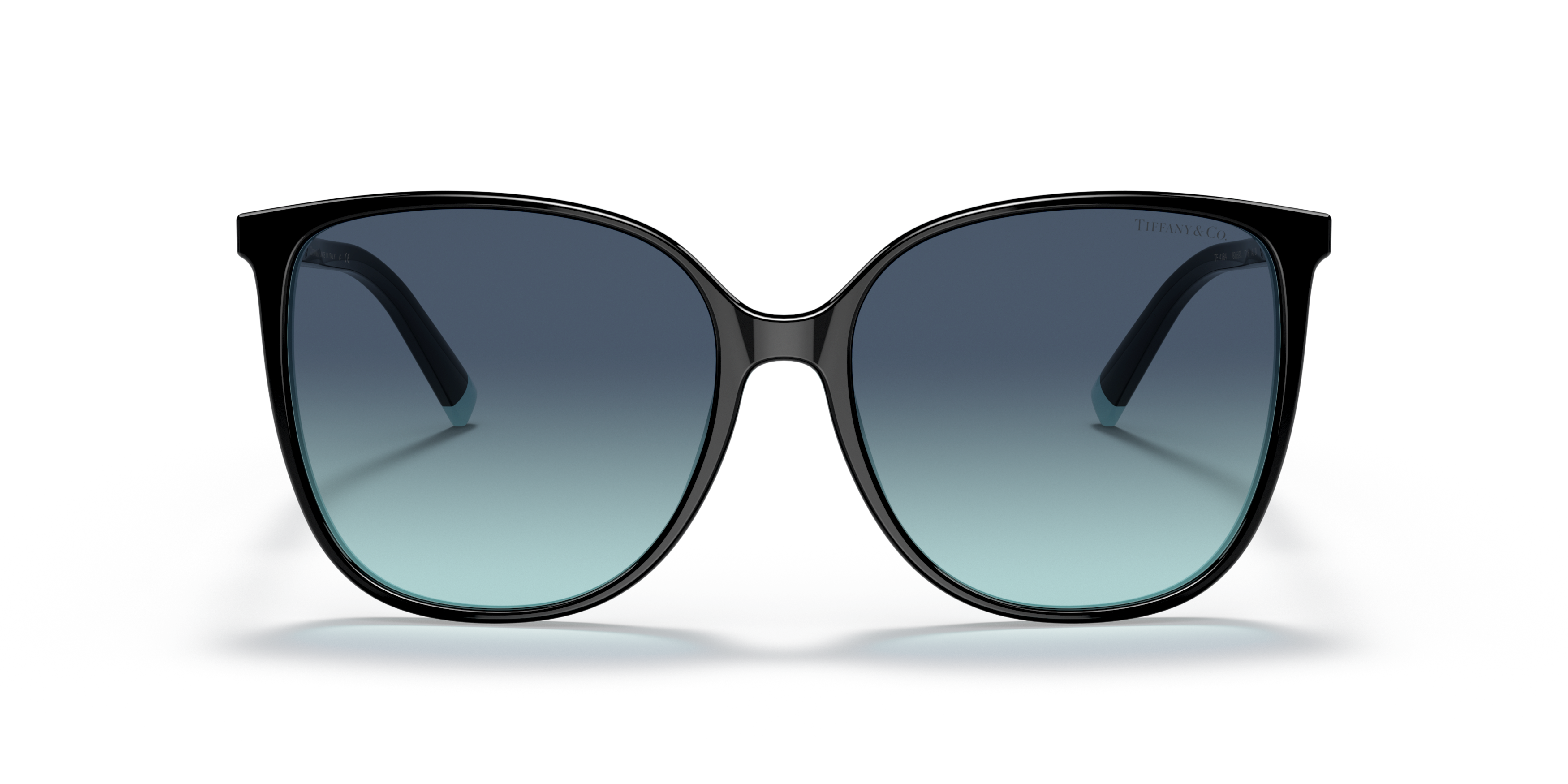 Front Tiffany & Co TF 4184 Sunglasses Blue / Black