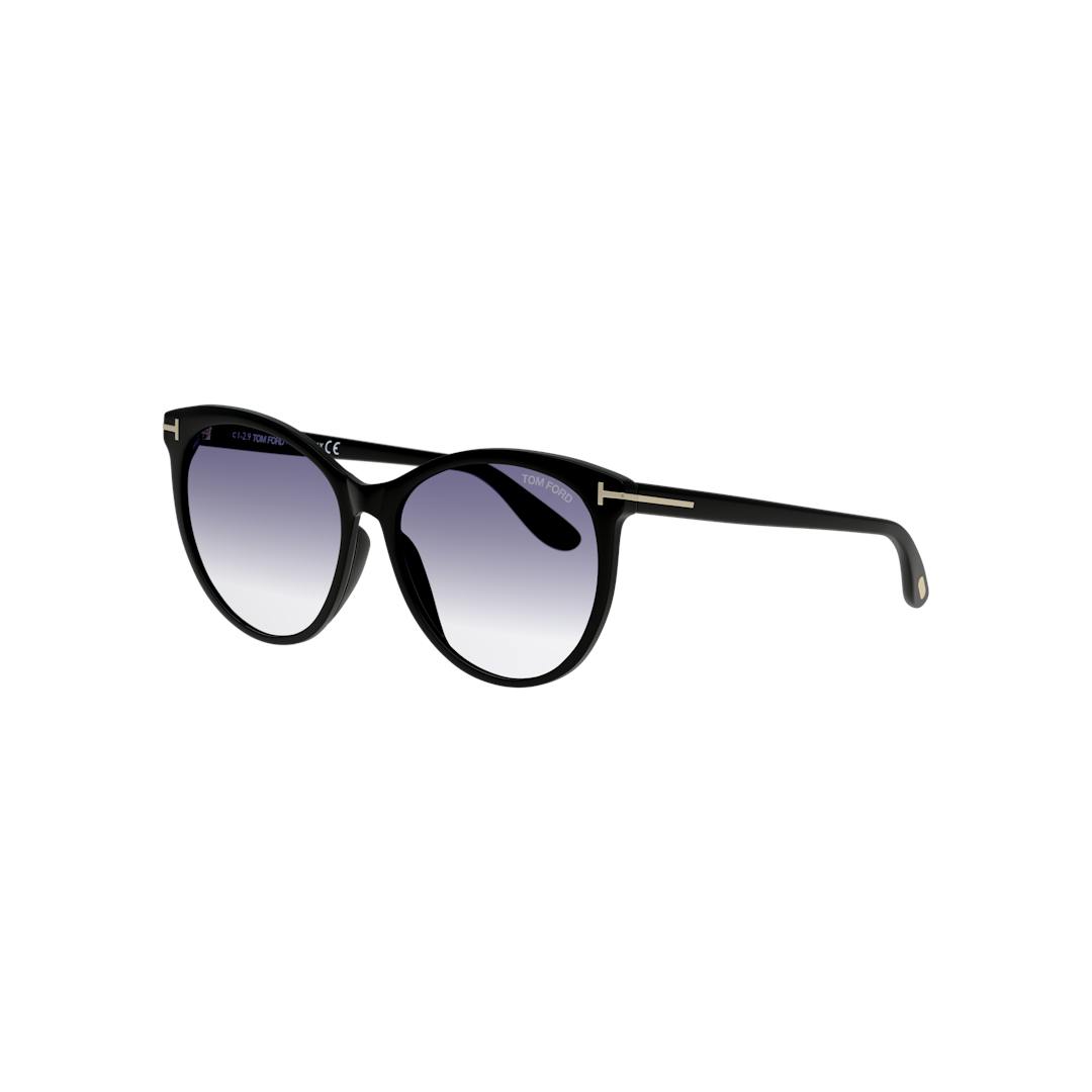 Tom Ford FT0787 Lunettes de Soleil Femme - Panthos Noir - Possibilité de verres correcteurs - Adapta
