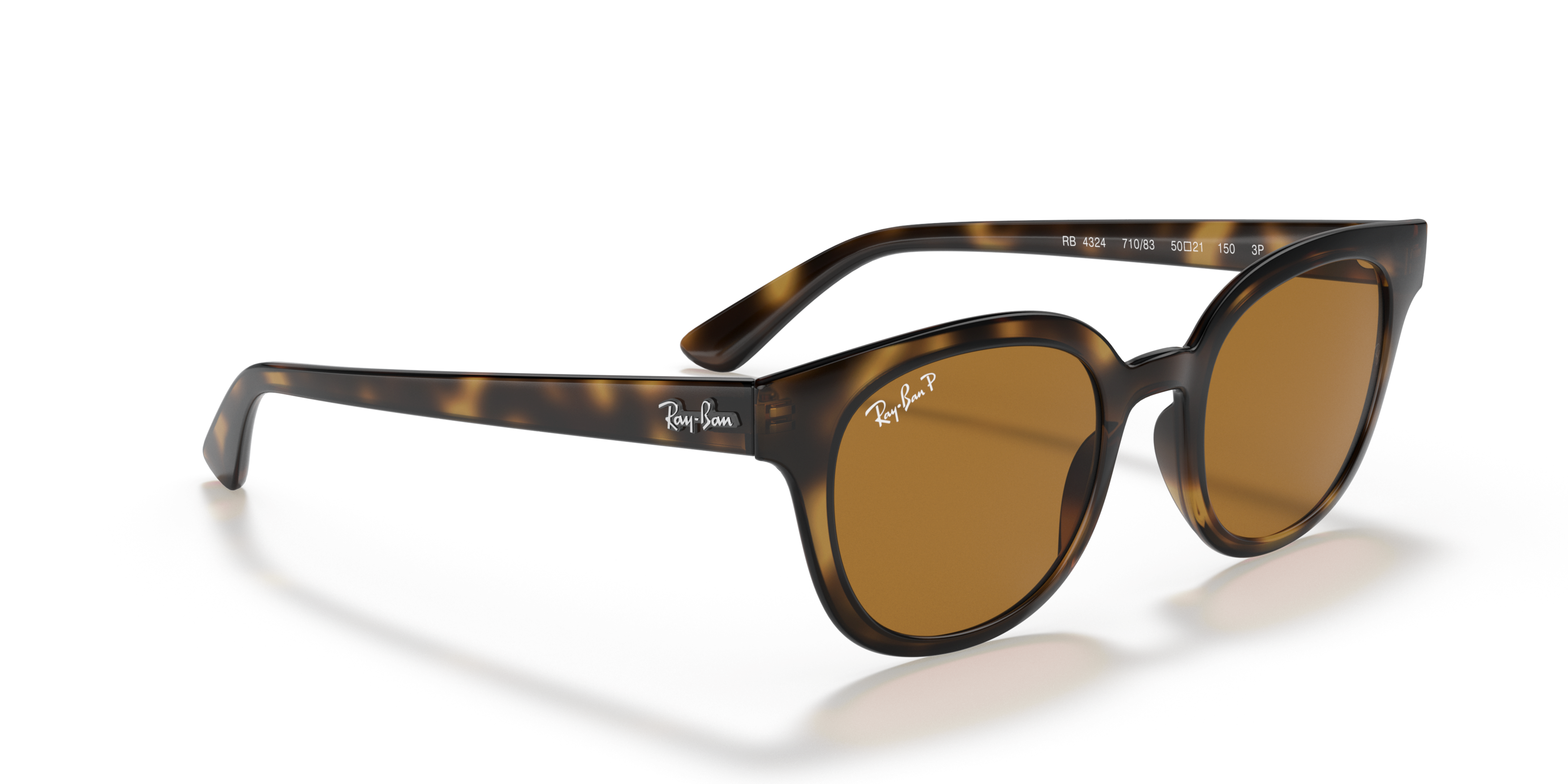 Angle_Right01 Ray-Ban RB4324 710/83 Bruin / Bruin