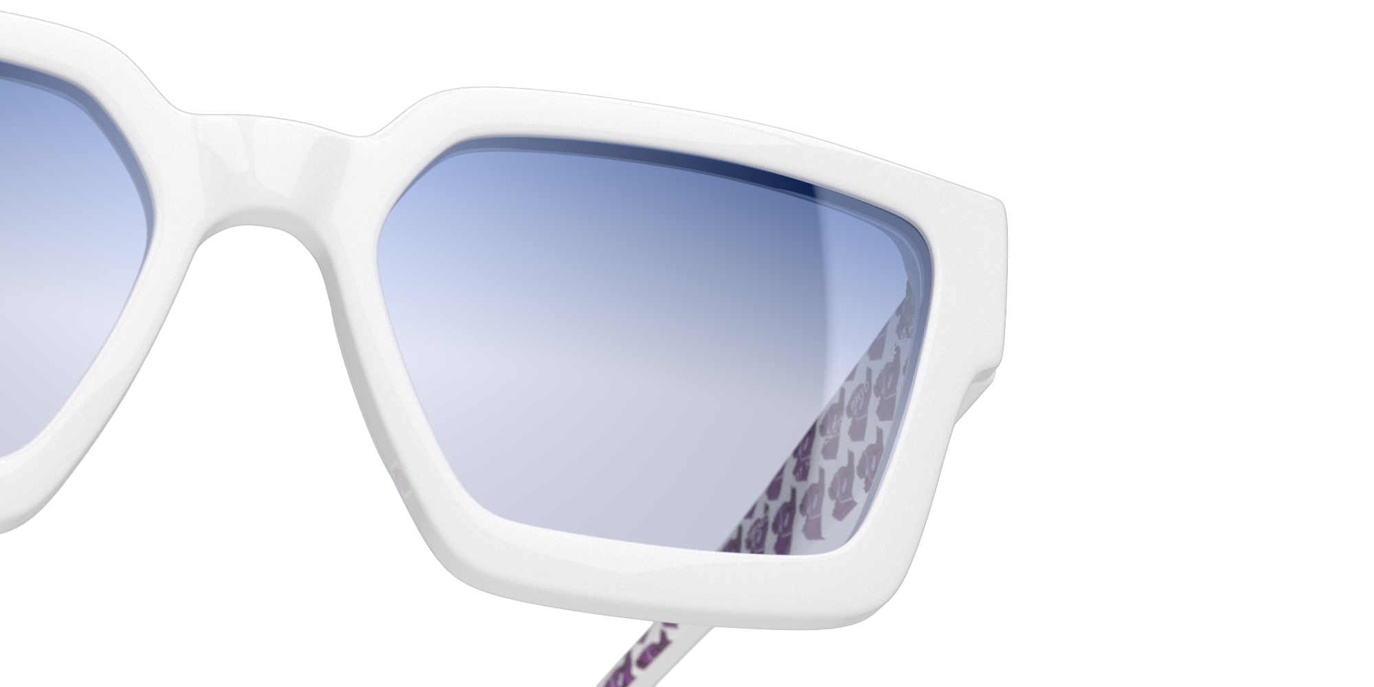Detail01 Fortnite with Unofficial UNSU0150 Sunglasses Violet / White