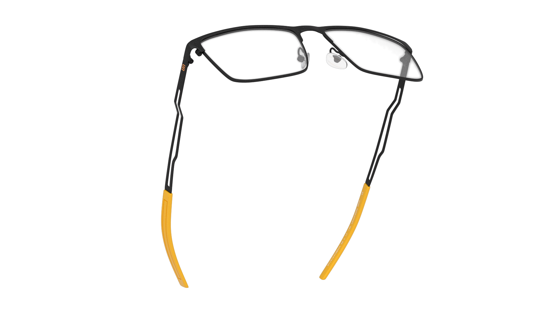 Bottom_Up Unofficial UNOM0096 (Large) Glasses Transparent / Grey