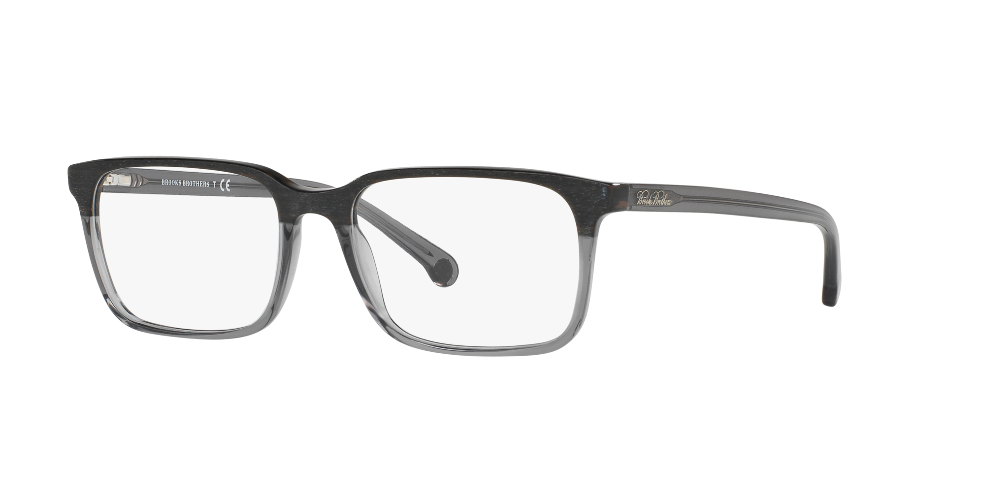 Angle_Left01 Brooks Brothers BB 2033 Glasses Transparent / Grey