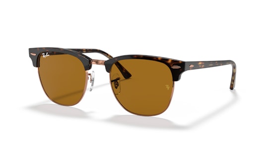 Ray-Ban Clubmaster Classic RB3016 130933 Bruin / Bruin