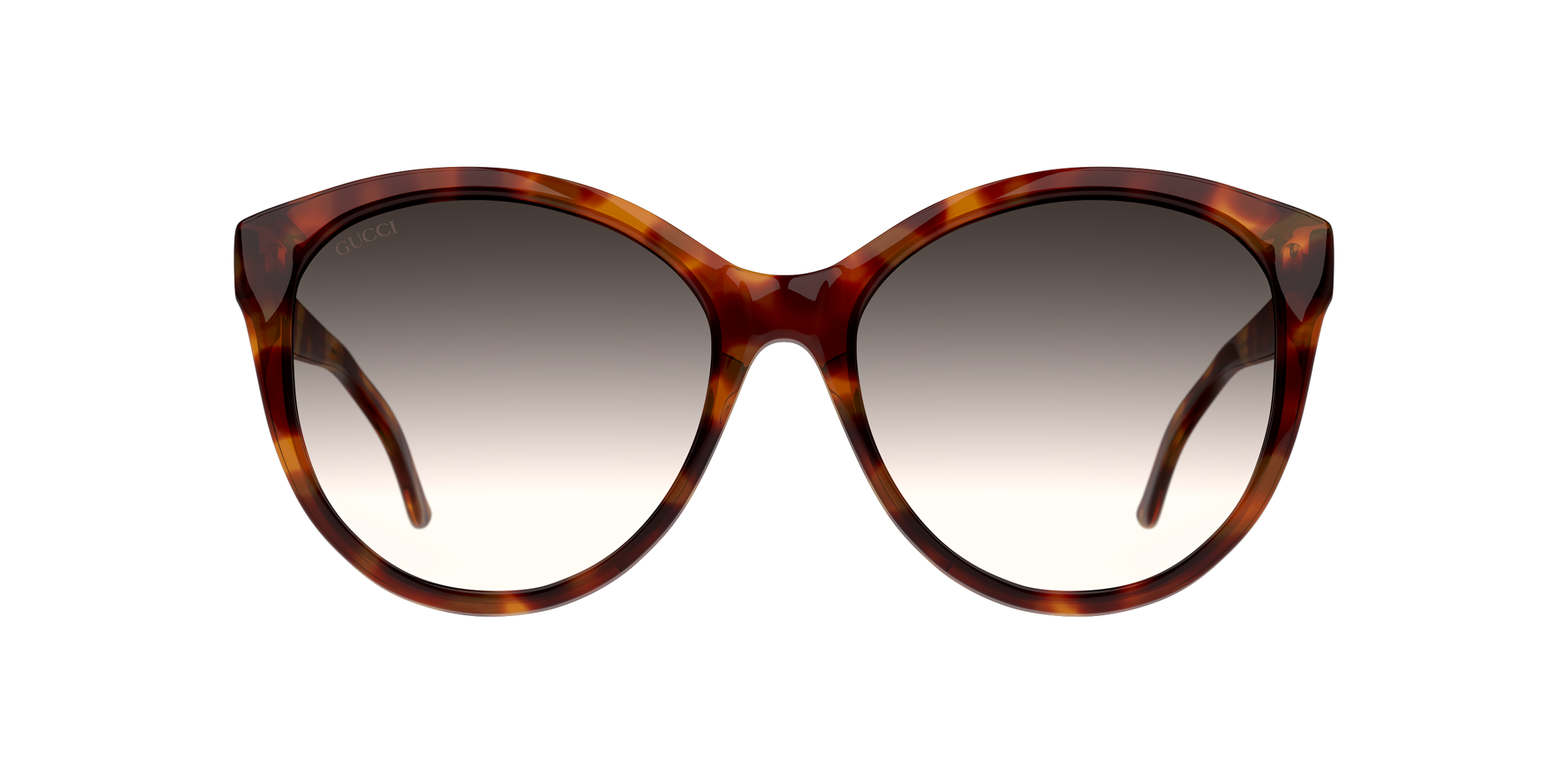 Front Gucci GG 0631S Sunglasses Brown / Havana