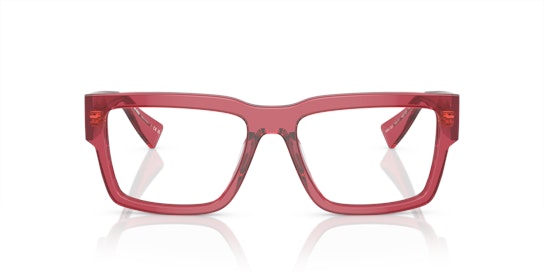Miu Miu MU 02XV Glasses Transparent / Red, Transparent