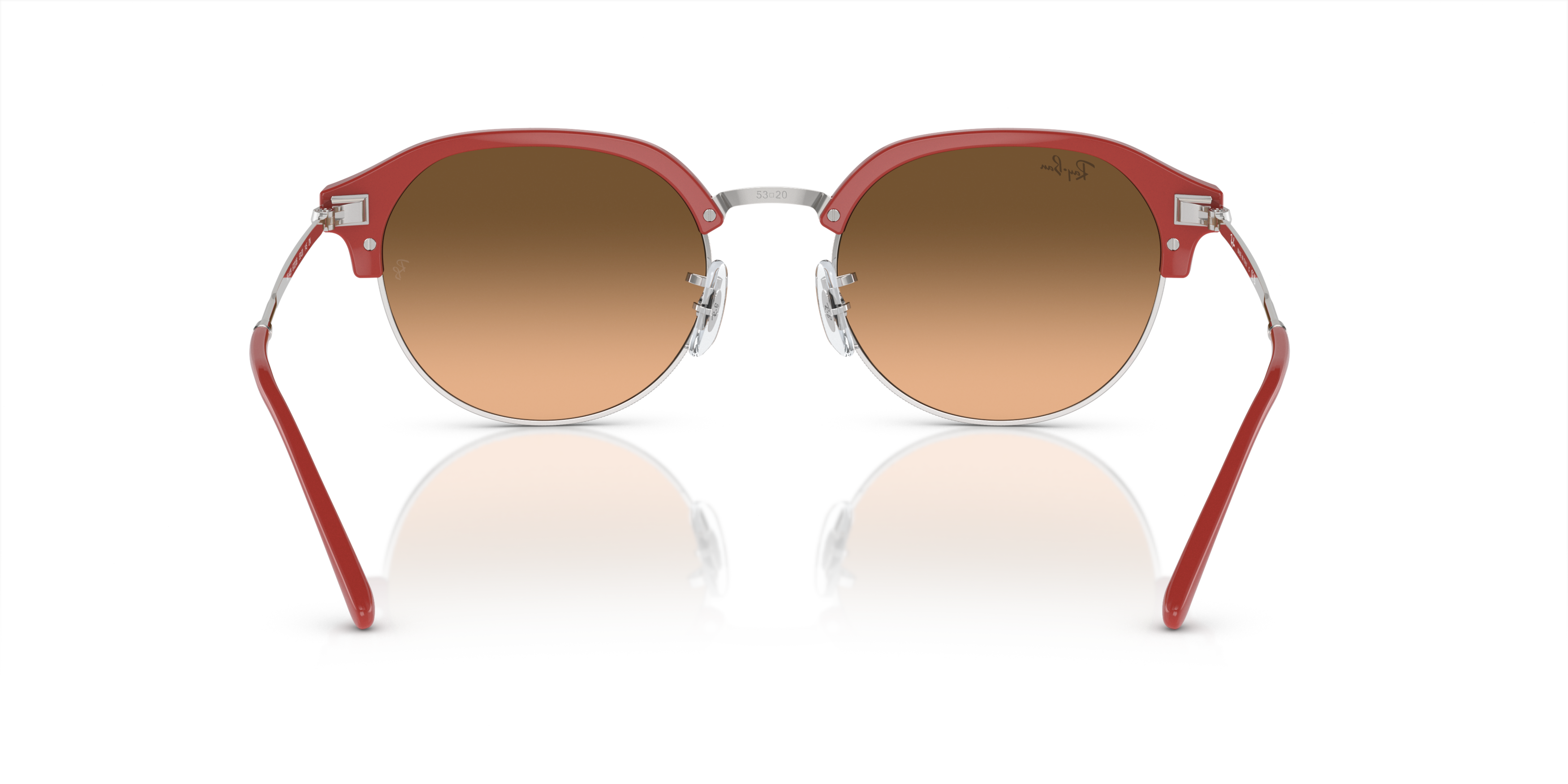 Óculos de Sol Ray-Ban RBR0502S Wayfarer Reverse - 53 - Preto