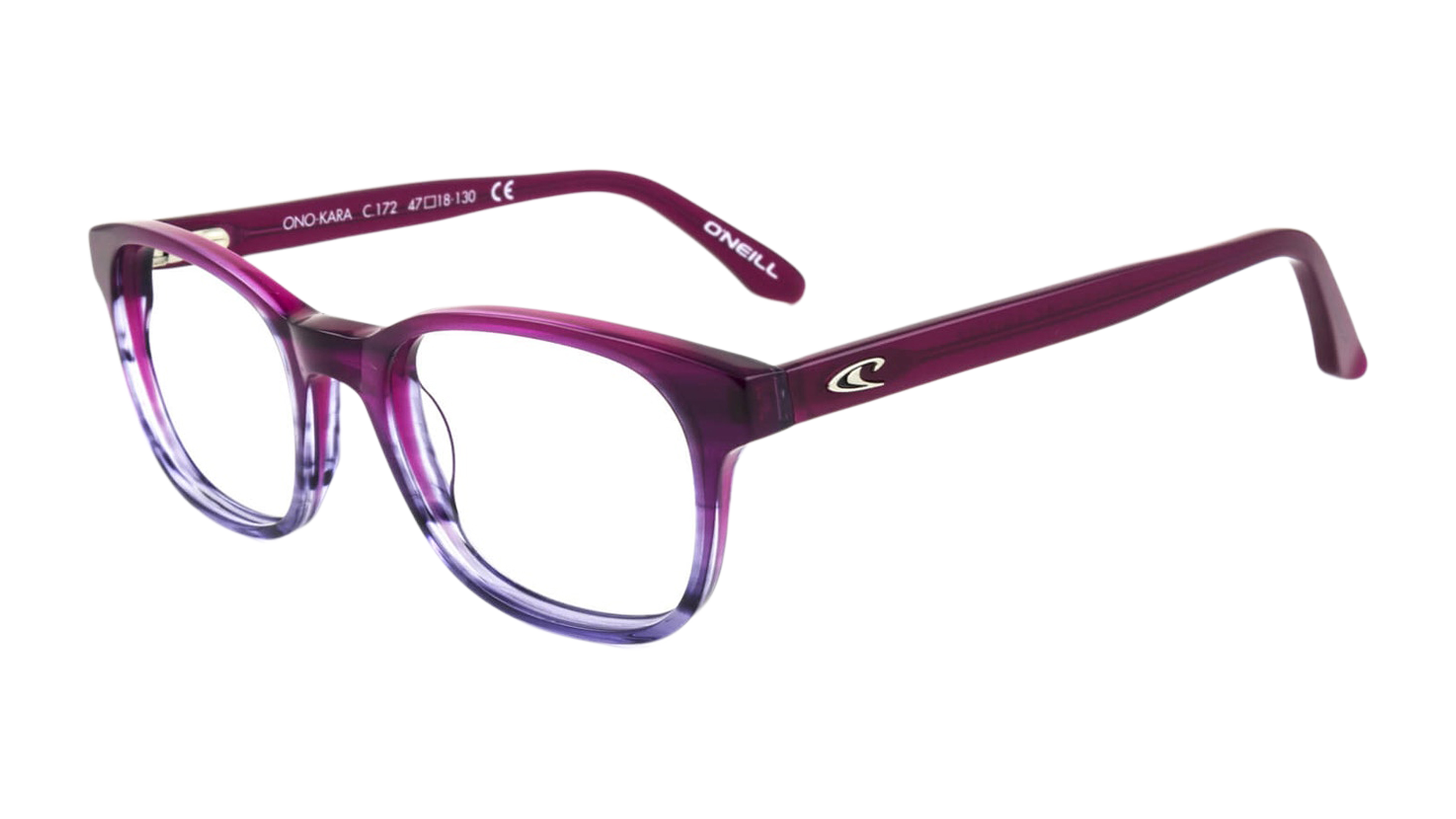 Angle_Left01 O'Neill Kara ONO (172) Children's Glasses Transparent / Purple