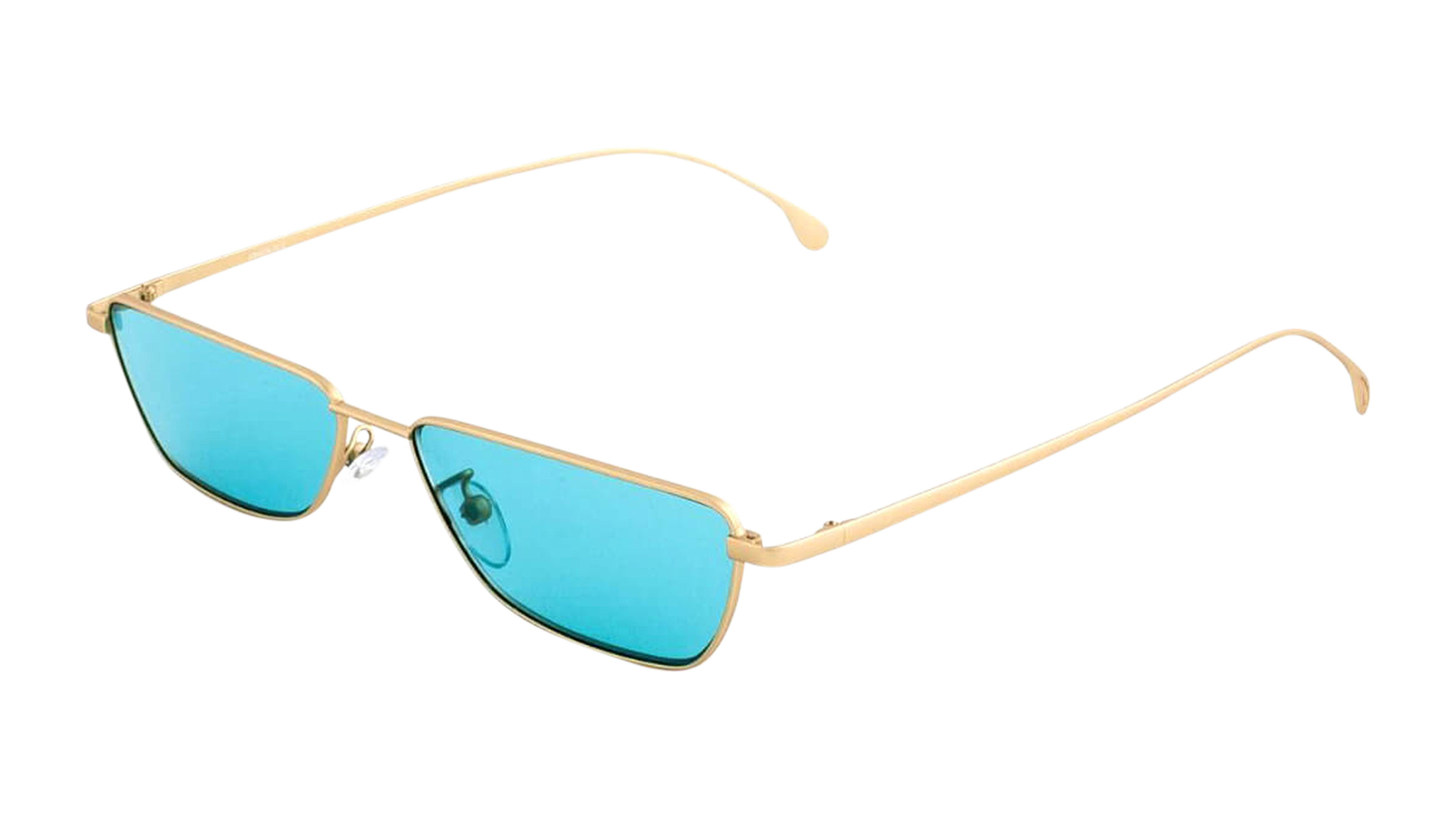 Angle_Left01 Paul Smith Askew PS SP009V1 (04) Sunglasses Blue / Gold