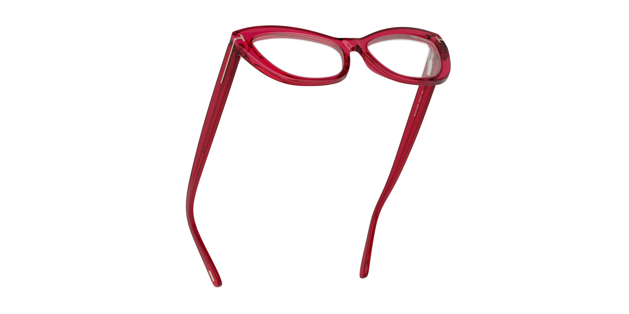 Bottom_Up Tom Ford FT 5765-B Glasses Transparent / Pink