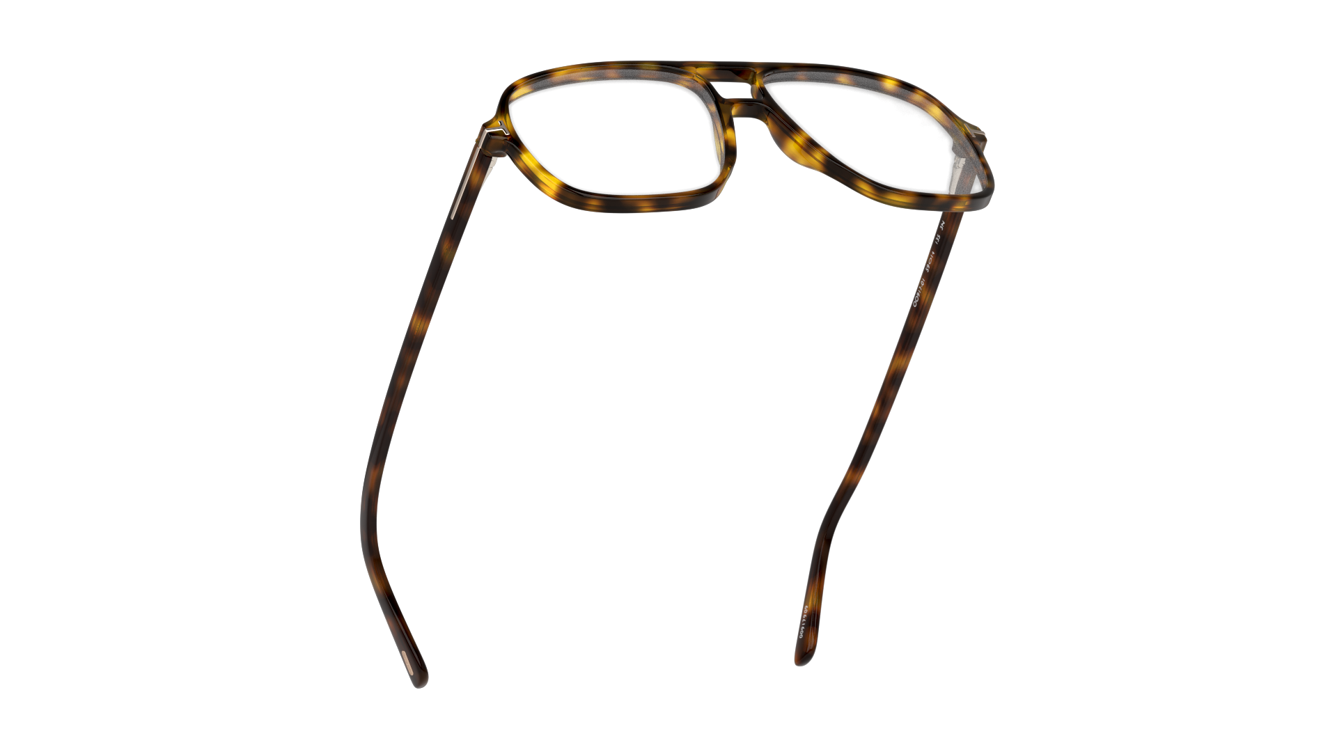 Bottom_Up Tom Ford FT 5737-B (052) Glasses Transparent / Tortoise Shell