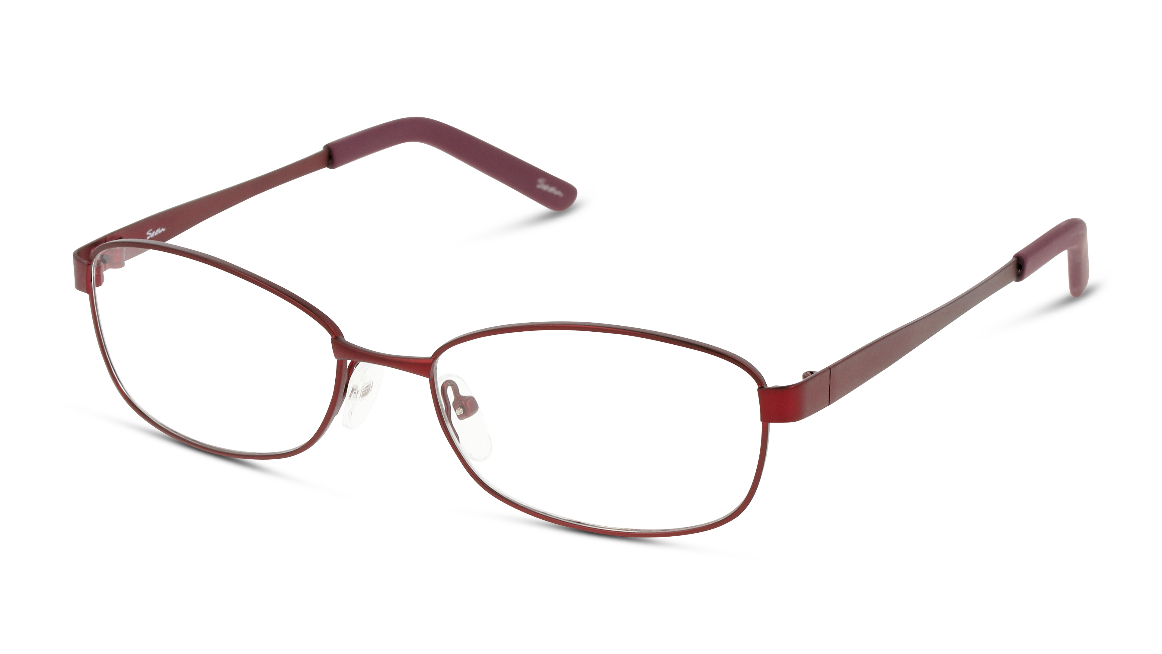 Angle_Left01 Seen SN EF05 (UU00) Glasses Transparent / Burgundy